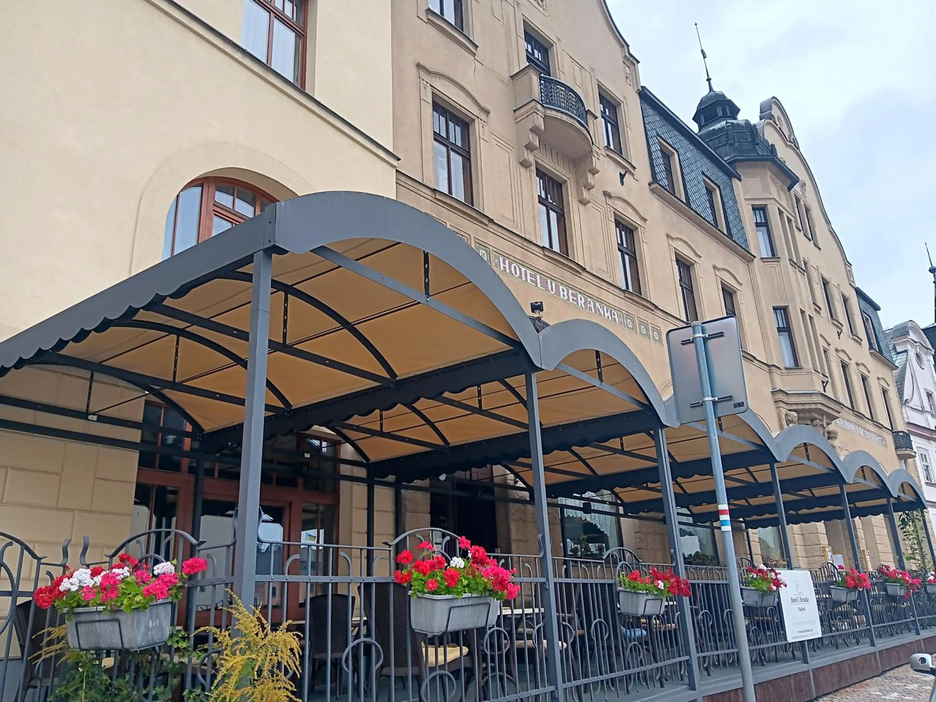 Restaurant/places to eat in Hotel U Beránka Náchod