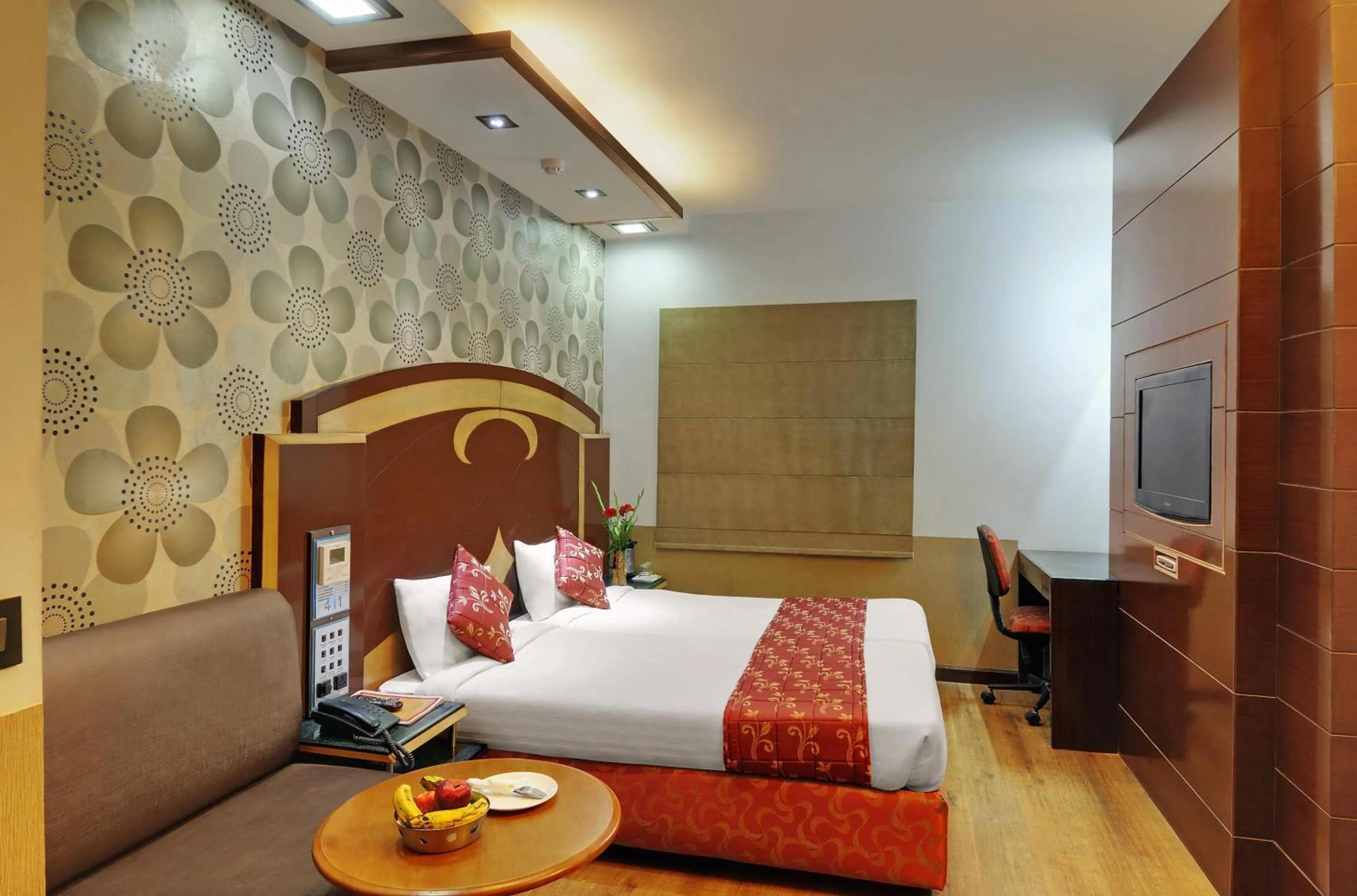 Bed in Amar Yatri Niwas