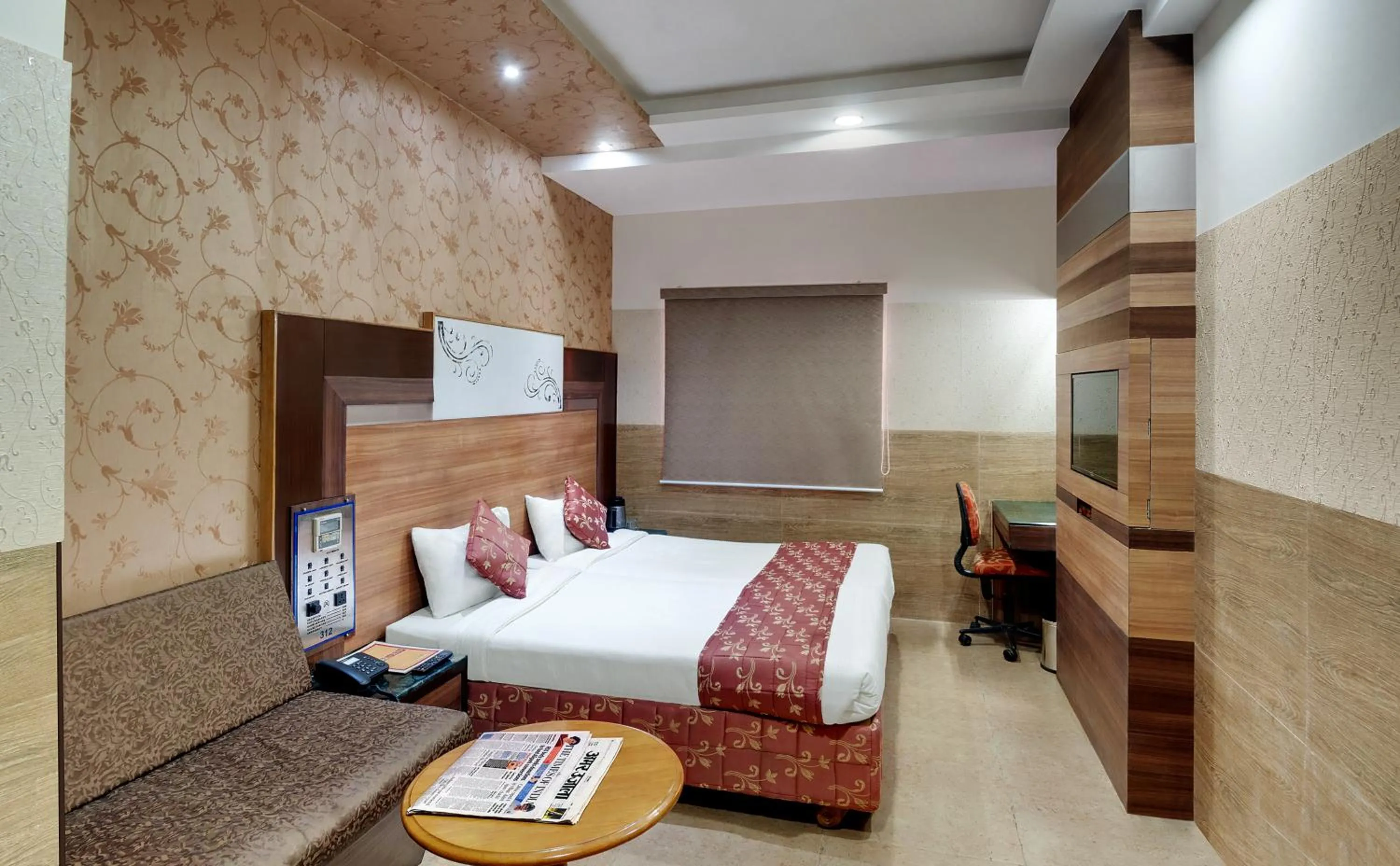 Bed in Amar Yatri Niwas
