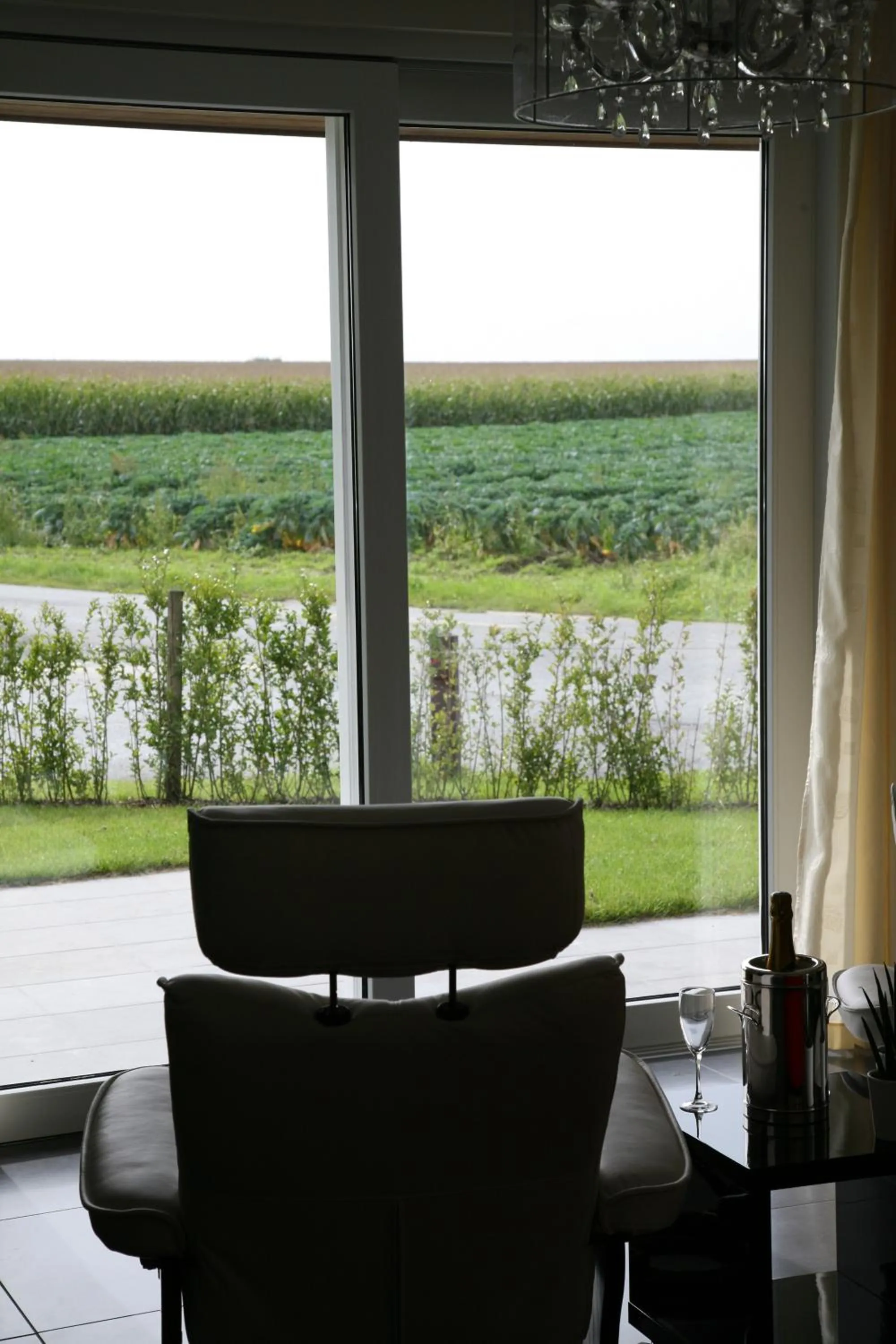 View (from property/room) in B&B Kanegem Onverbloemd