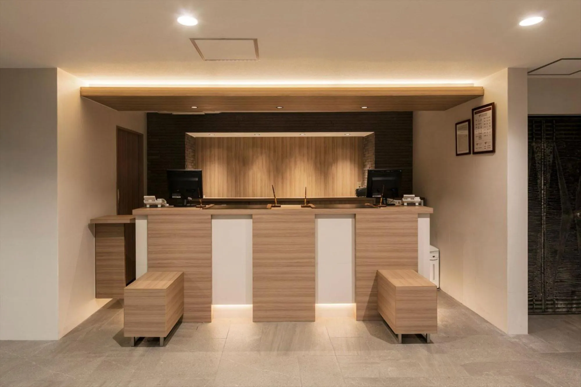 Lobby or reception in Rembrandt Style Yokohama Kannai