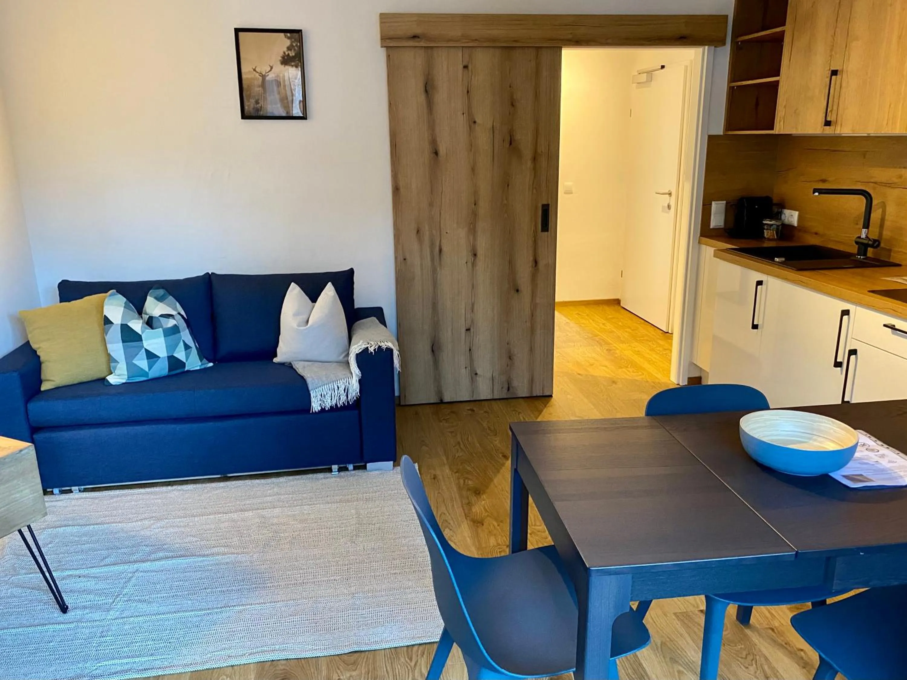 Living room in Wolf & Schaf Apartments