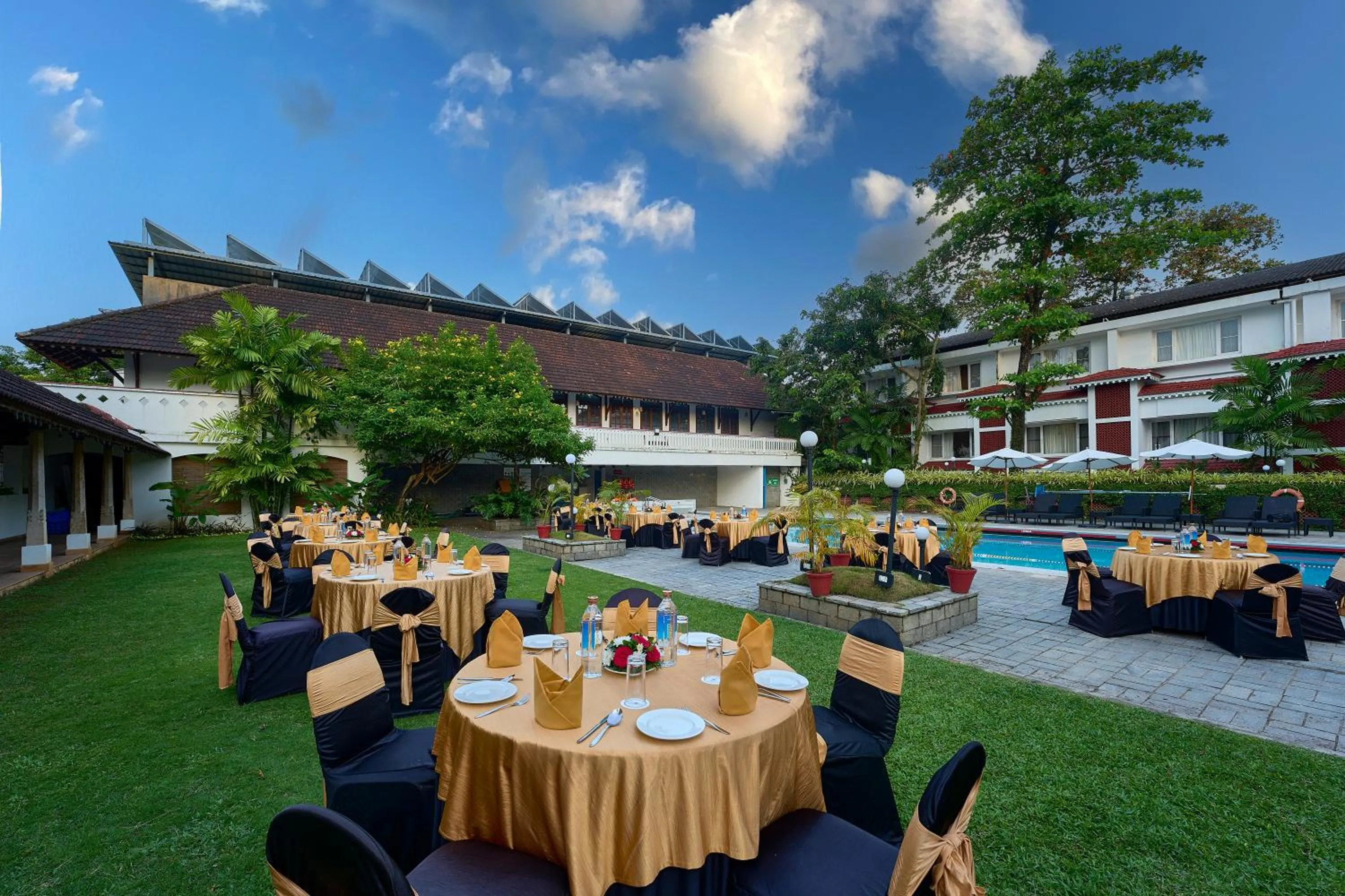 Dining area in Casino Hotel - CGH Earth, Cochin