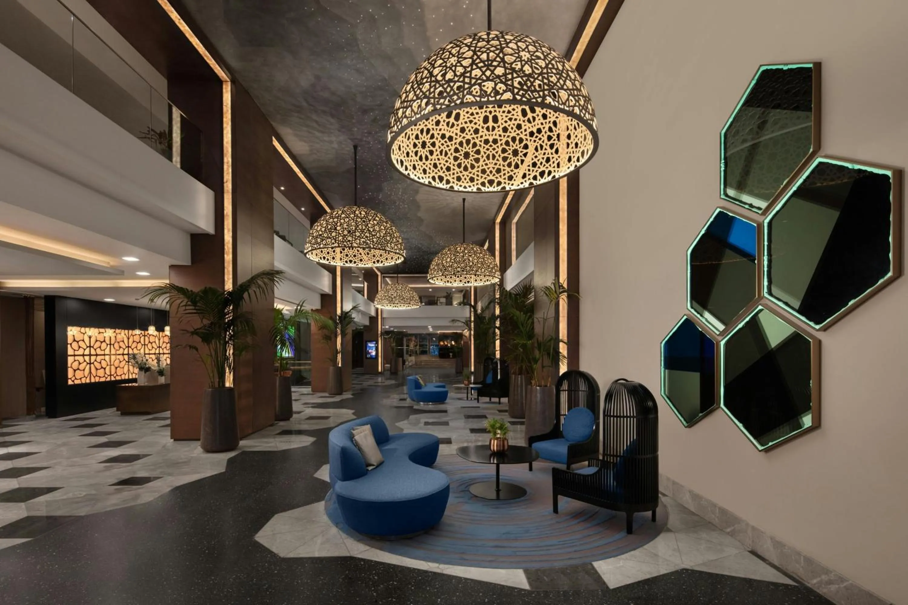 Lobby or reception in Le Meridien Istanbul Etiler