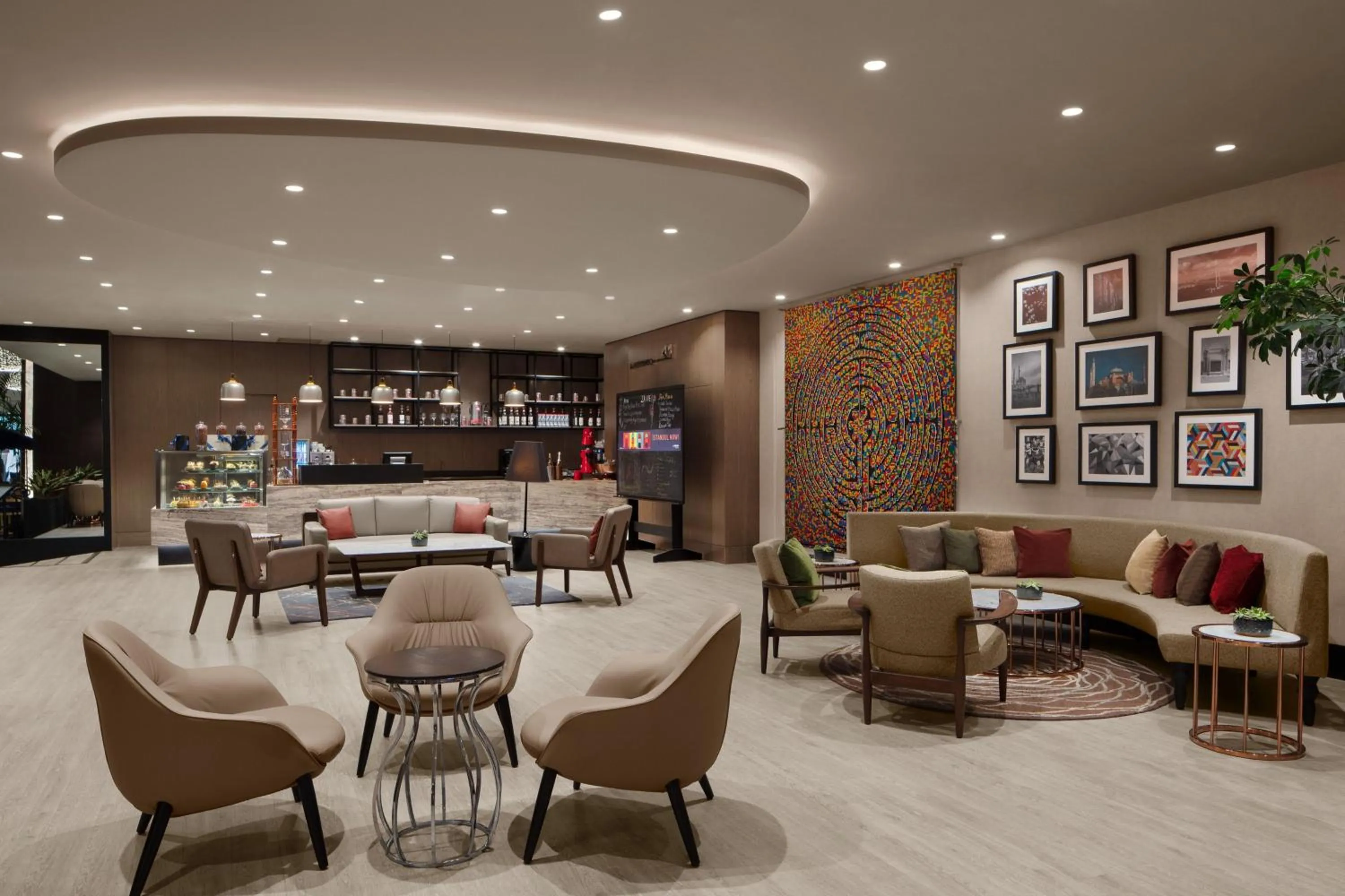 Lobby or reception in Le Meridien Istanbul Etiler