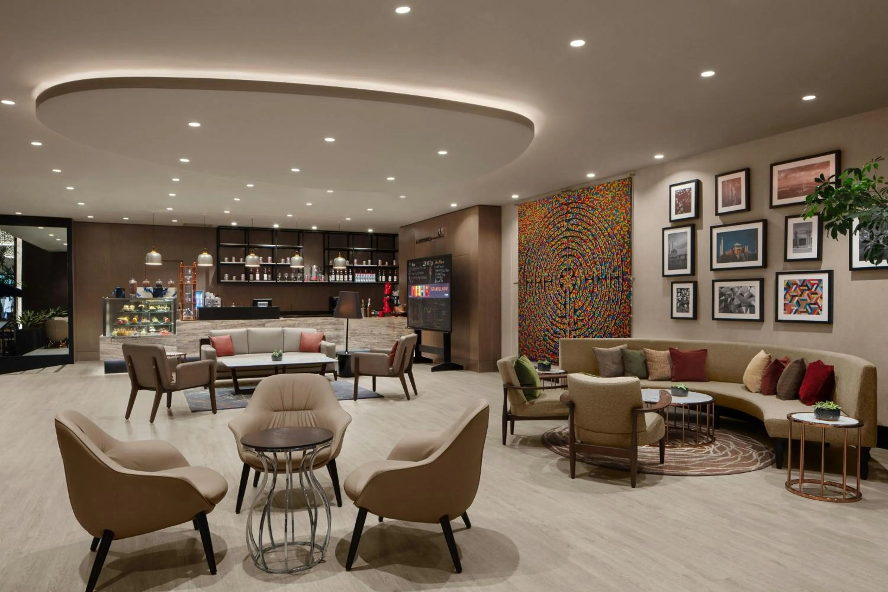 Lobby or reception in Le Meridien Istanbul Etiler