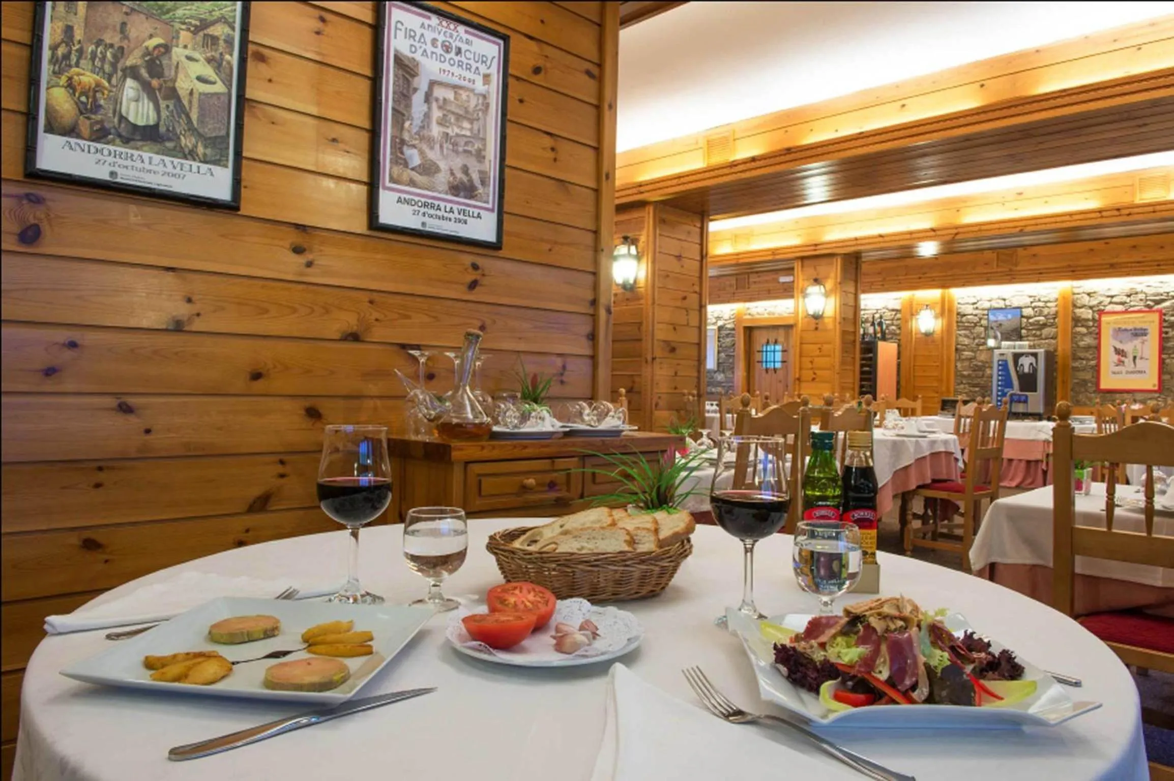 Food close-up in Hotel del Tarter