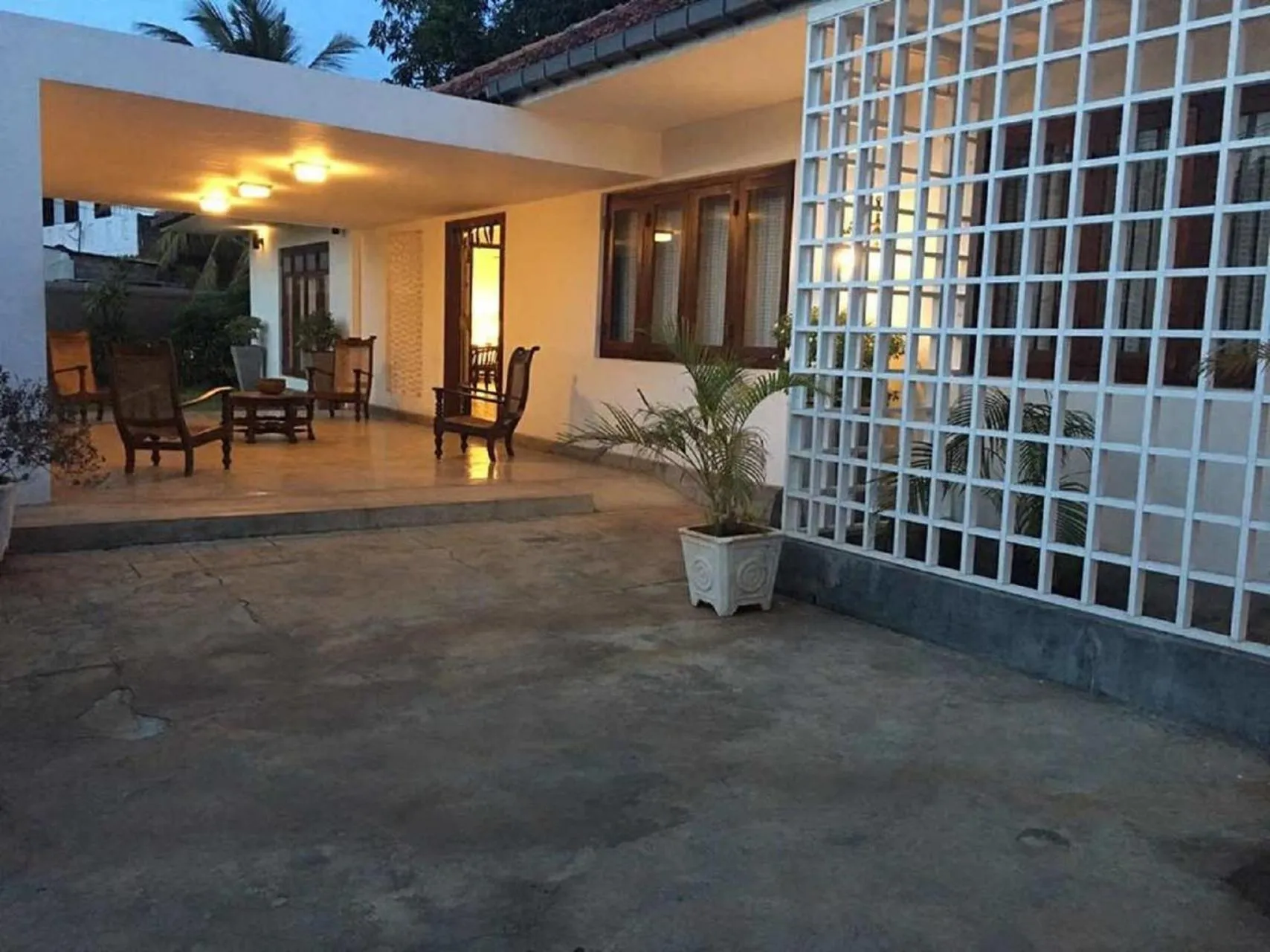 Decorative detail in Jaffna Heritage Villa