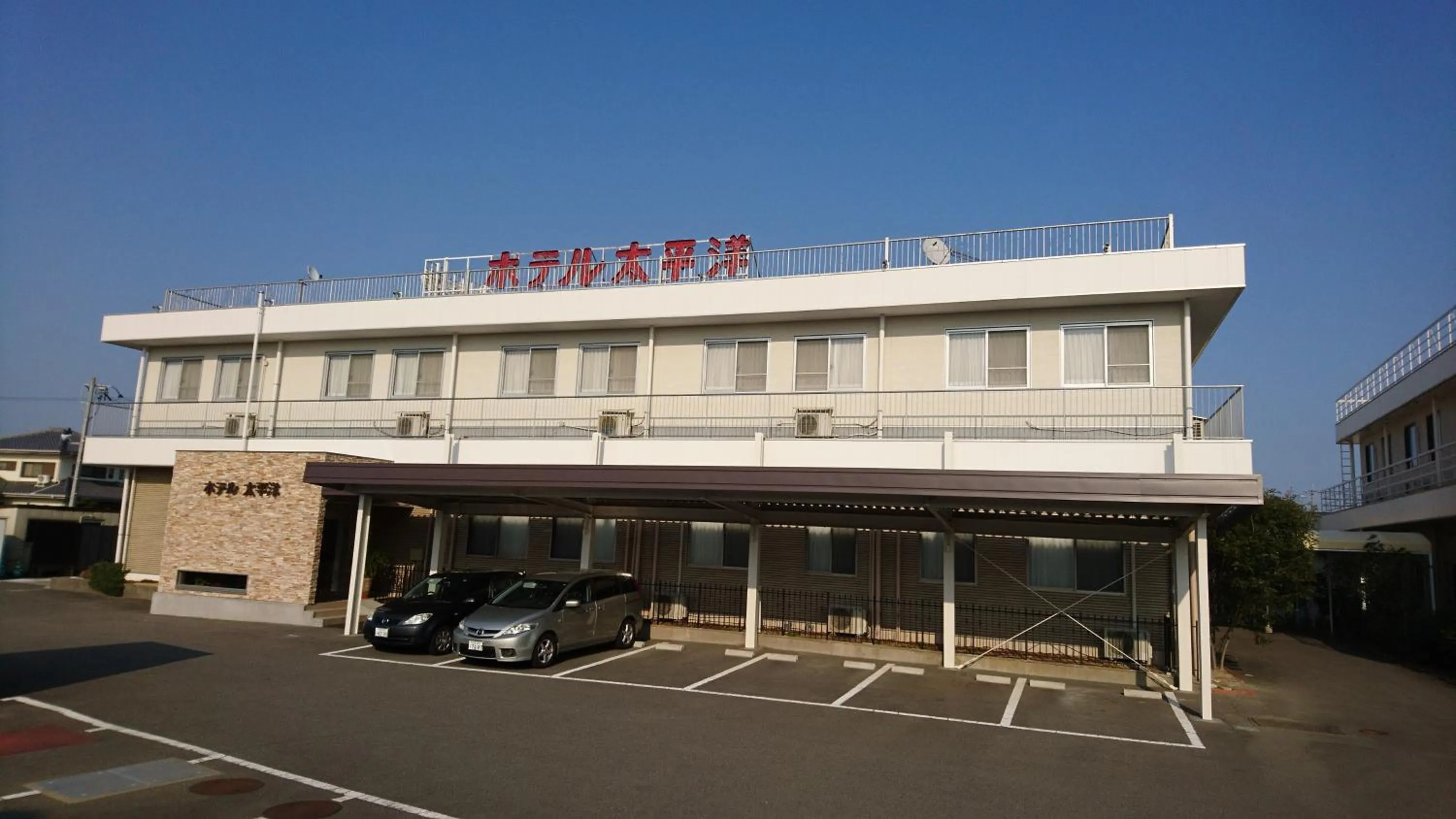 Facade/entrance in Hotel Taiheiyo