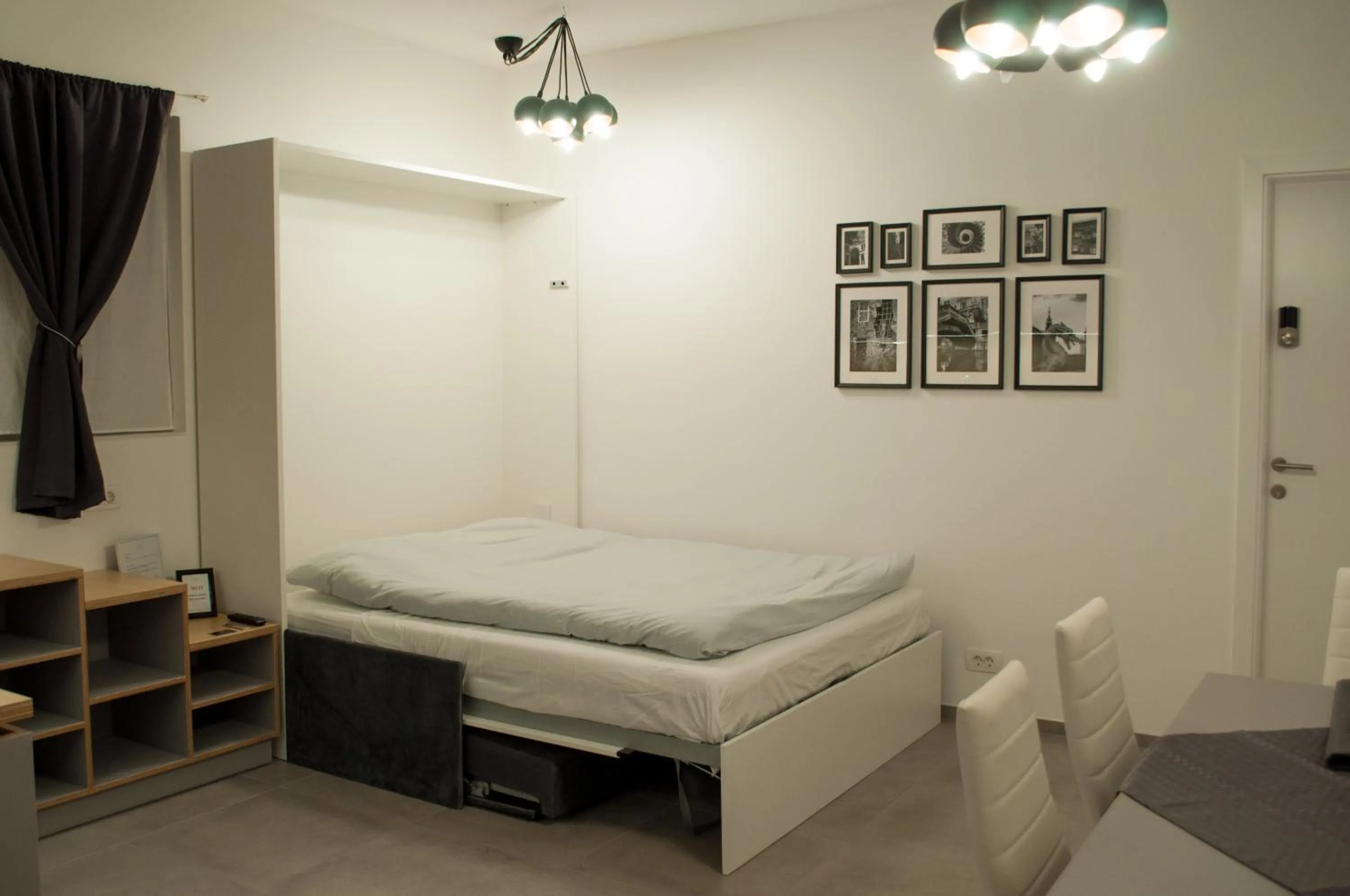 Bedroom, Bed in Pekarna apartments