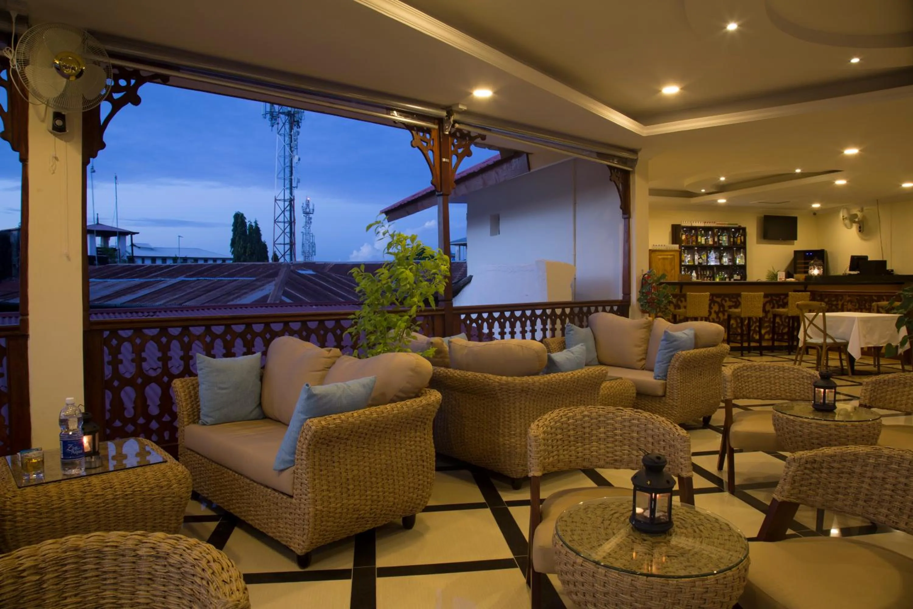 Lounge or bar in Spice Palace Hotel