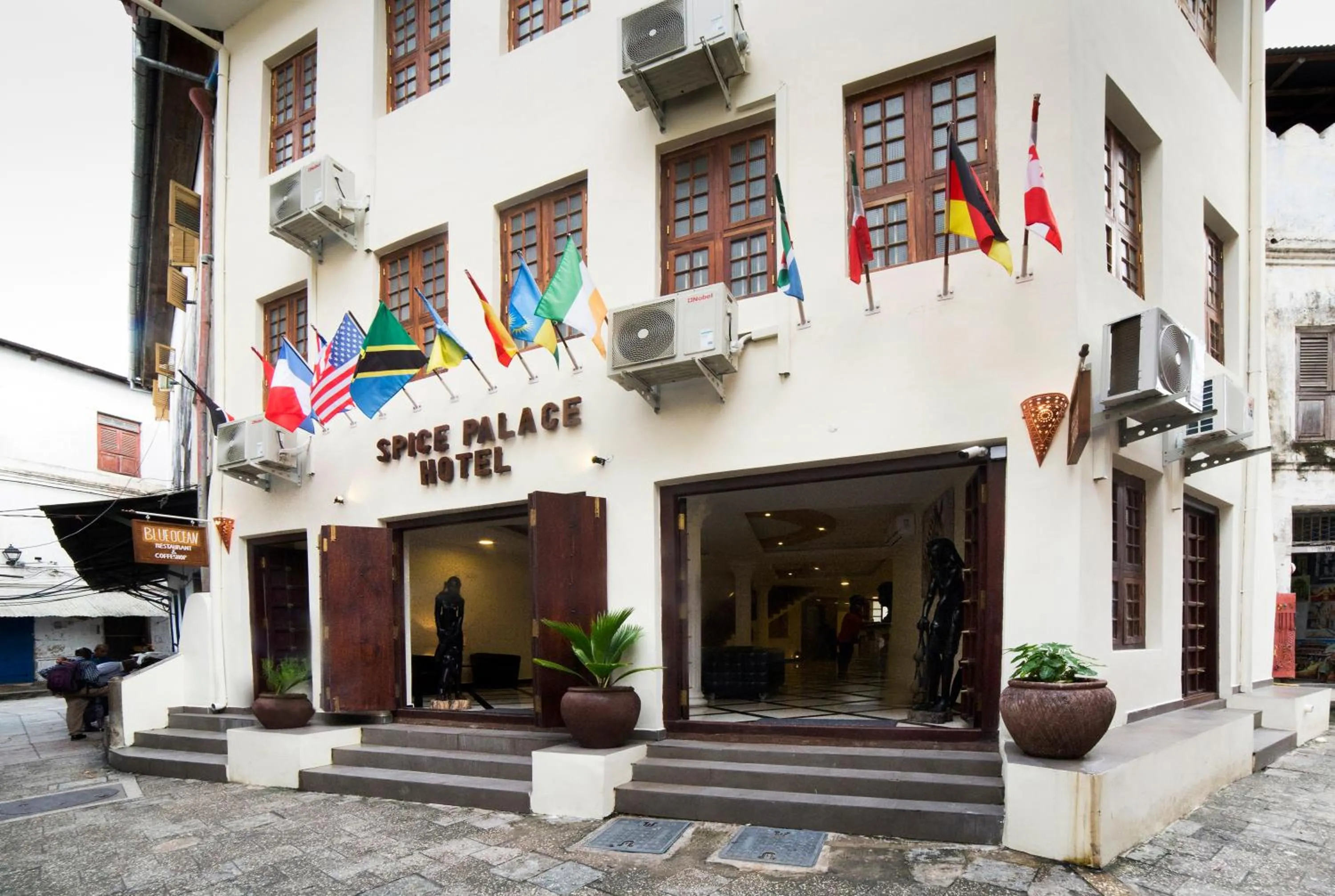 Facade/entrance in Spice Palace Hotel