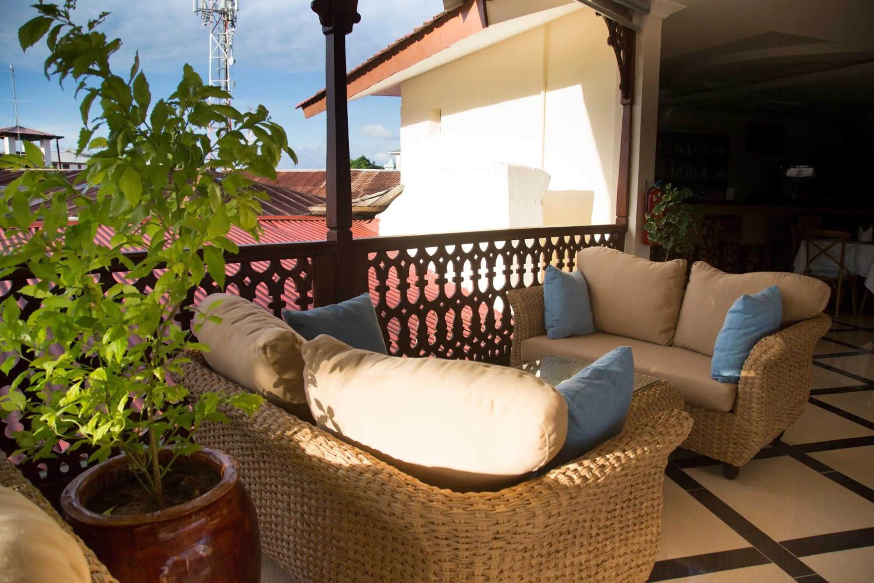 Balcony/Terrace in Spice Palace Hotel