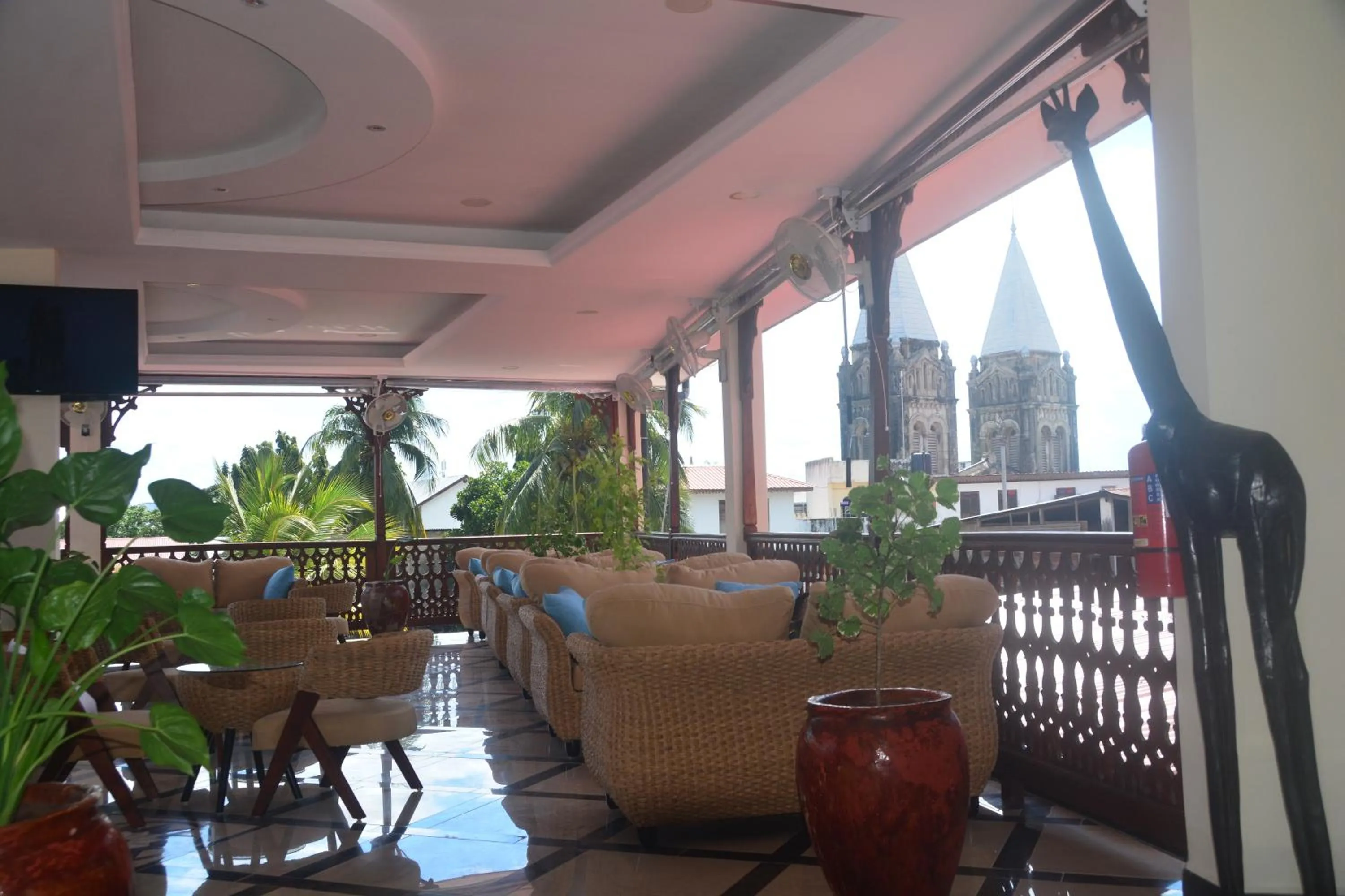 Balcony/Terrace in Spice Palace Hotel