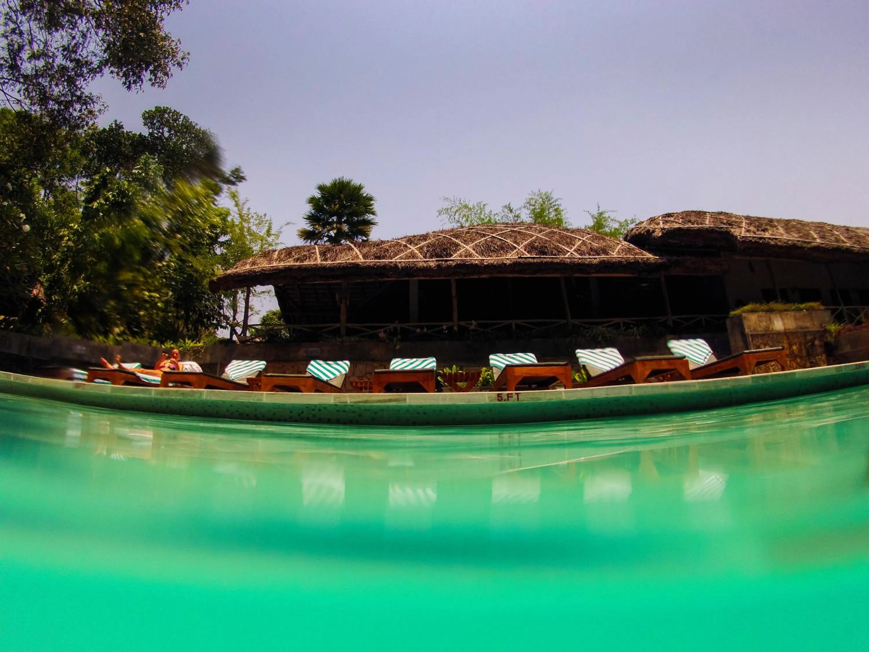 Pool view in Spice Village Thekkady - A CGH Earth Experience