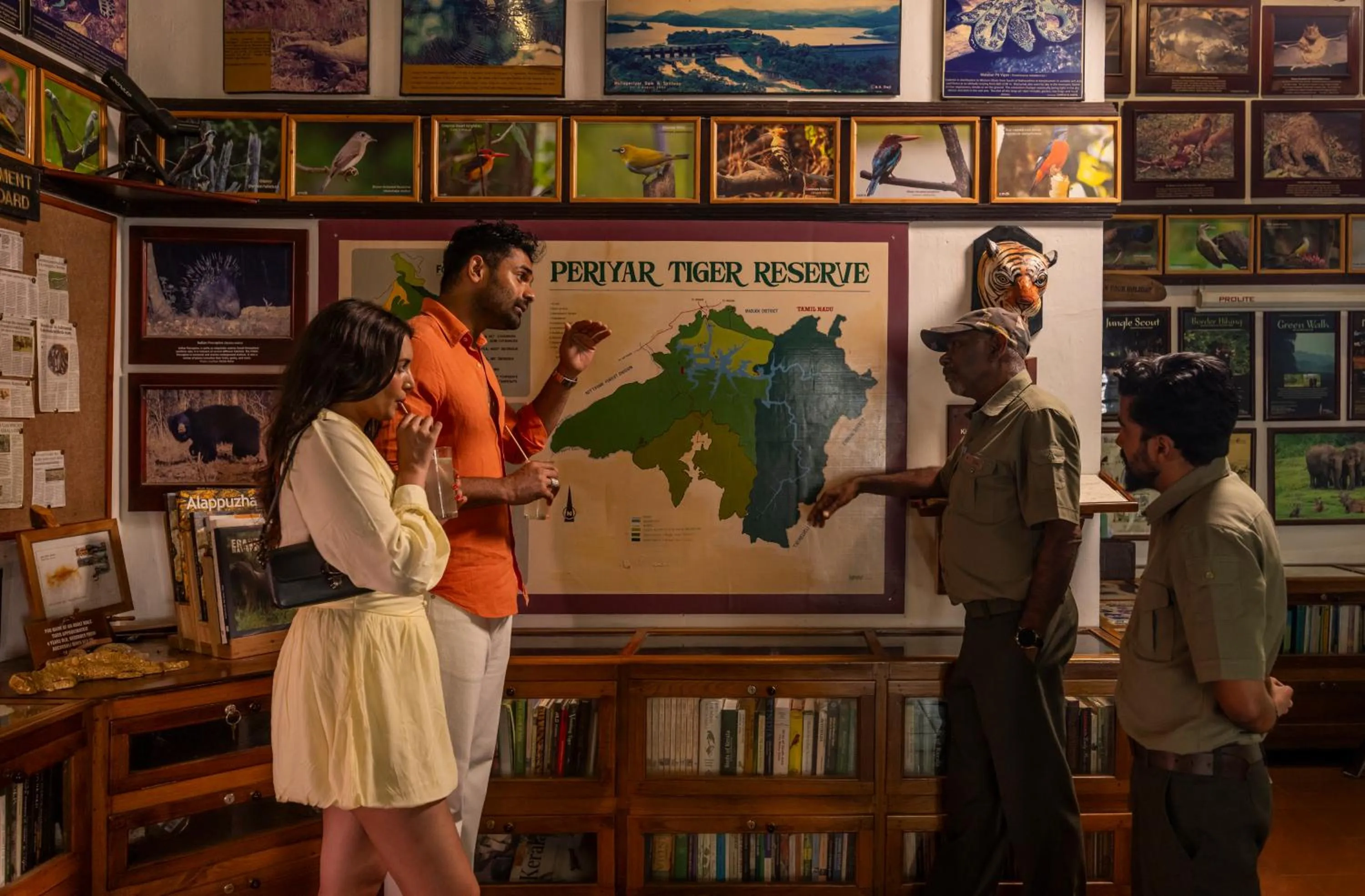 People in Spice Village Thekkady - A CGH Earth Experience