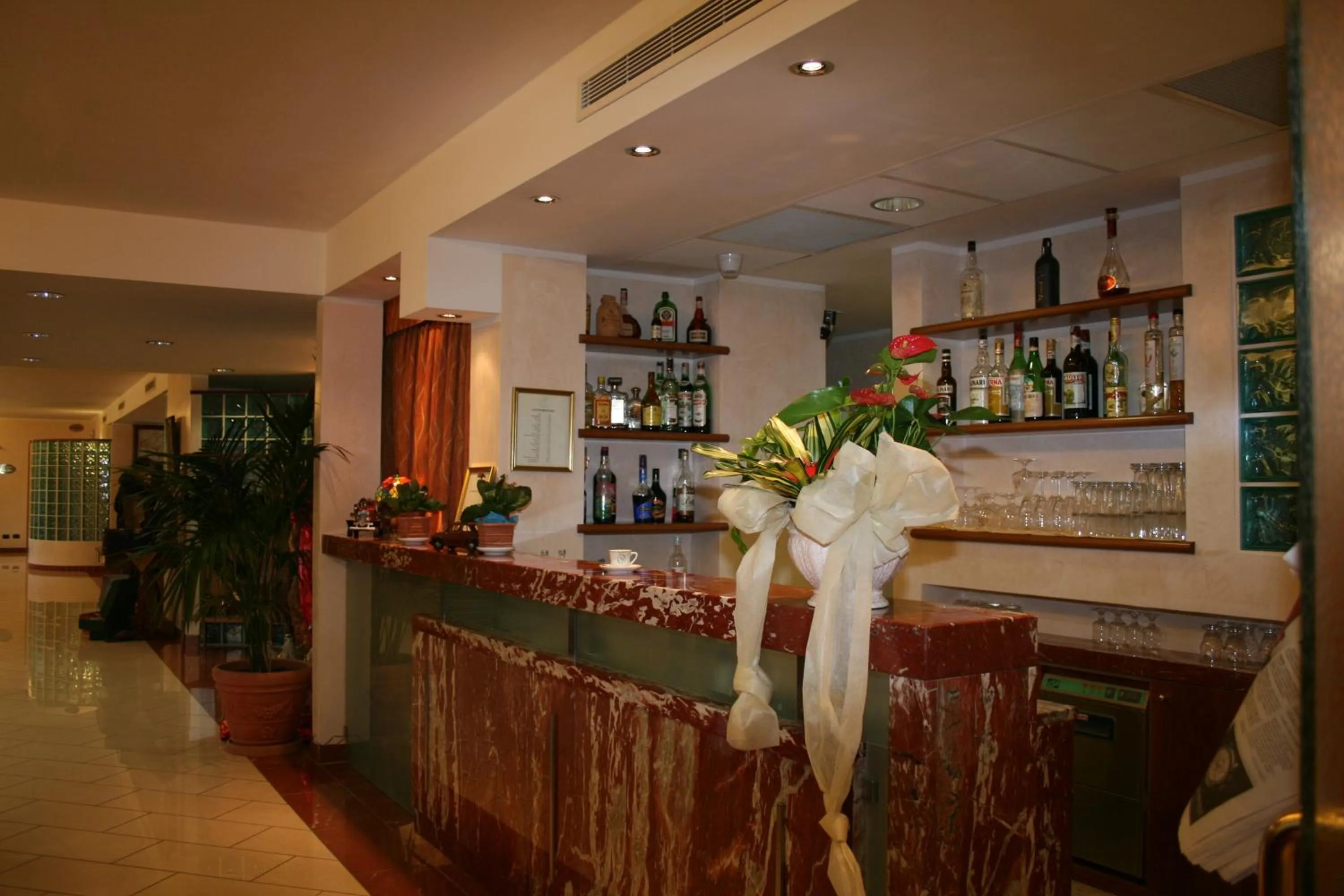 Lobby or reception in La Fonte Hotel