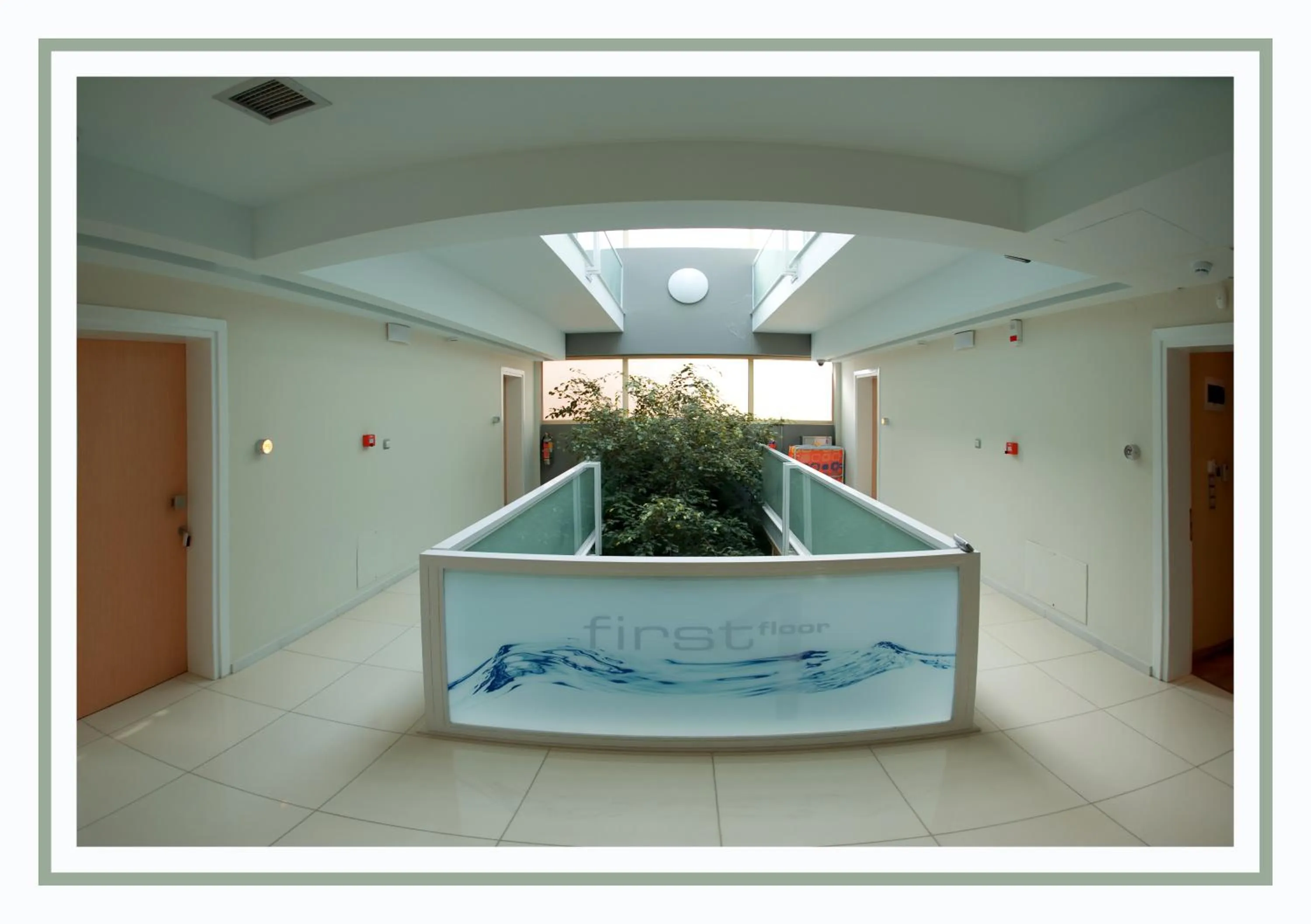 Decorative detail in Nefeli Apartments