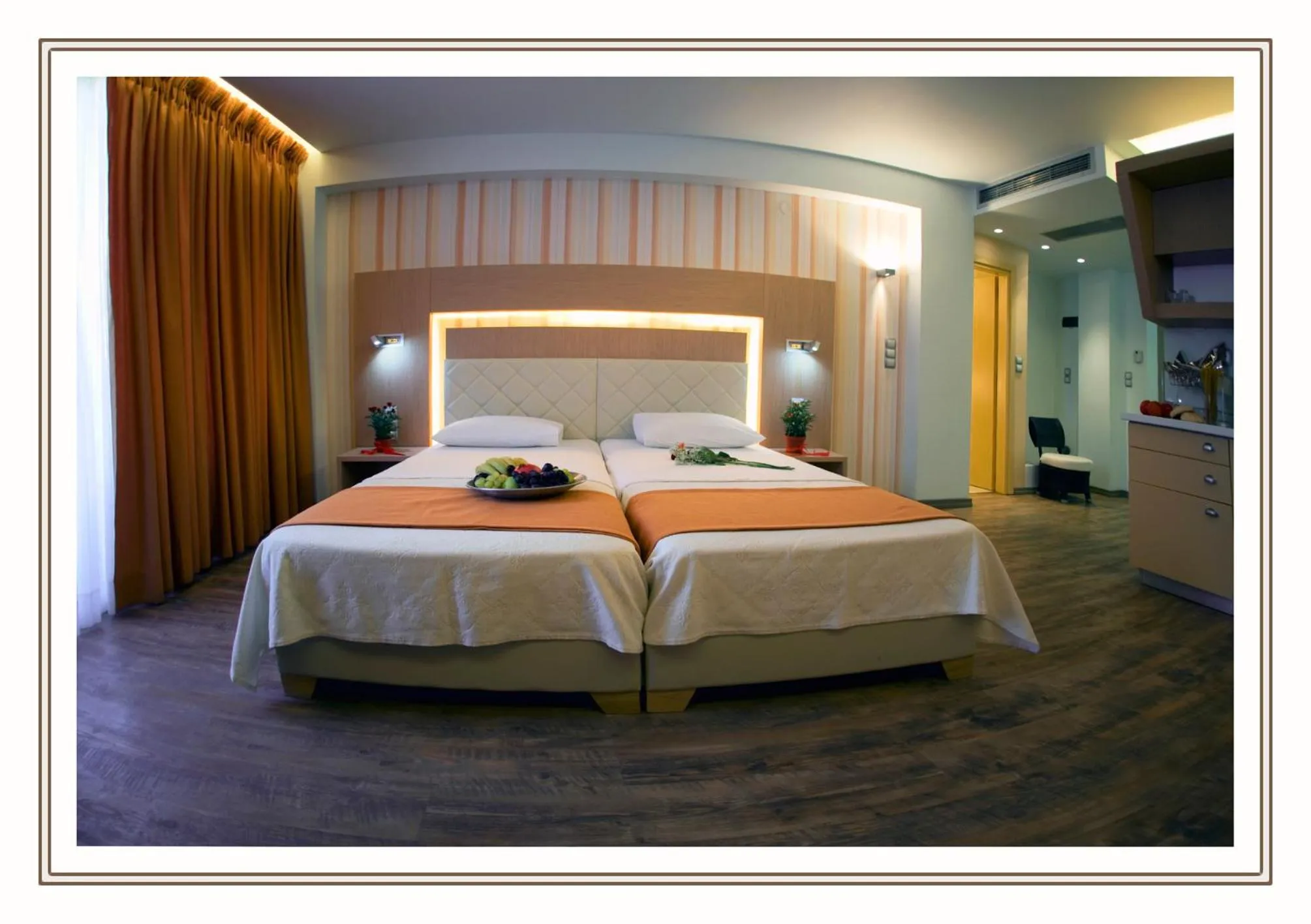 Photo of the whole room, Bed in Nefeli Apartments