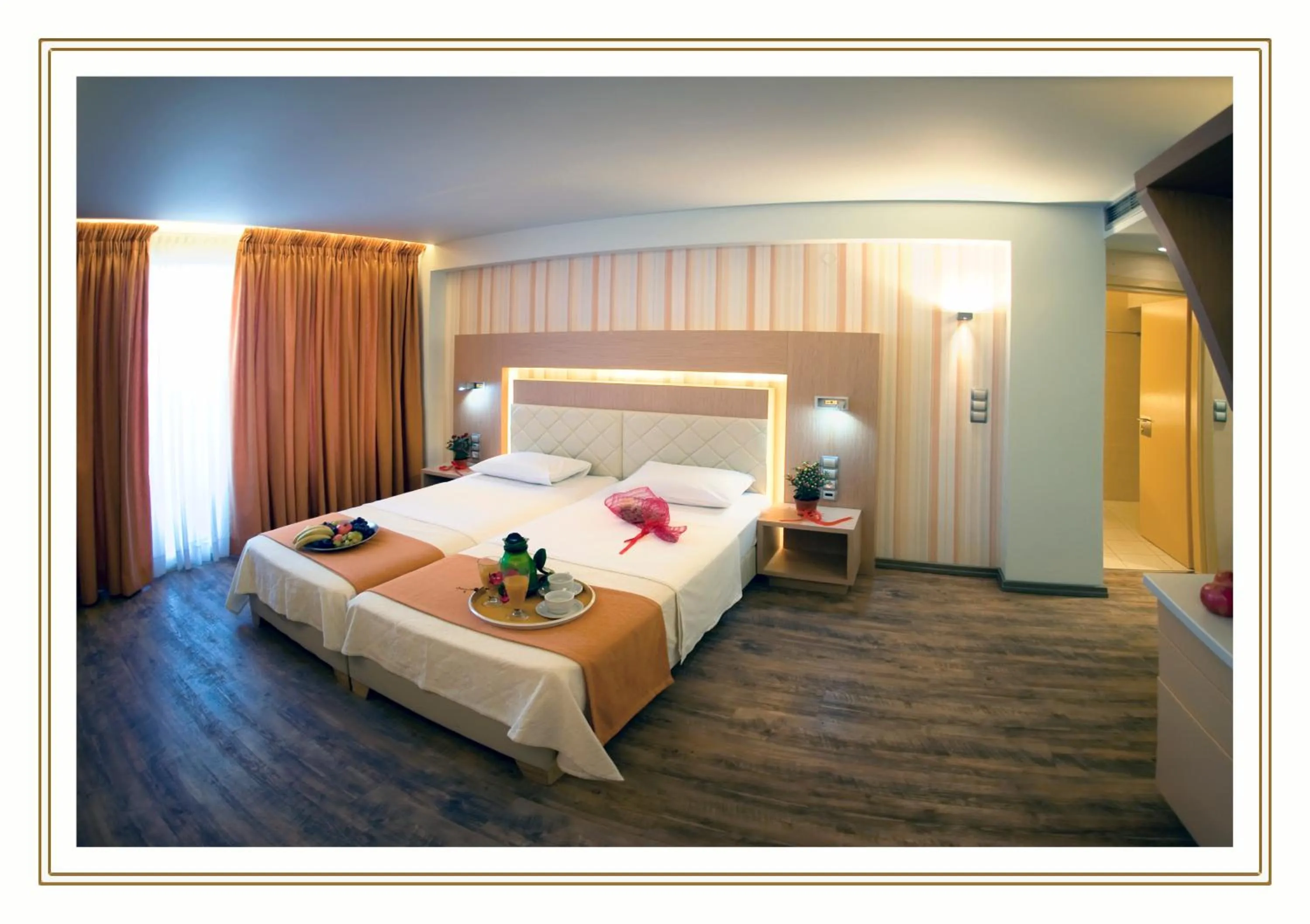 Photo of the whole room, Bed in Nefeli Apartments