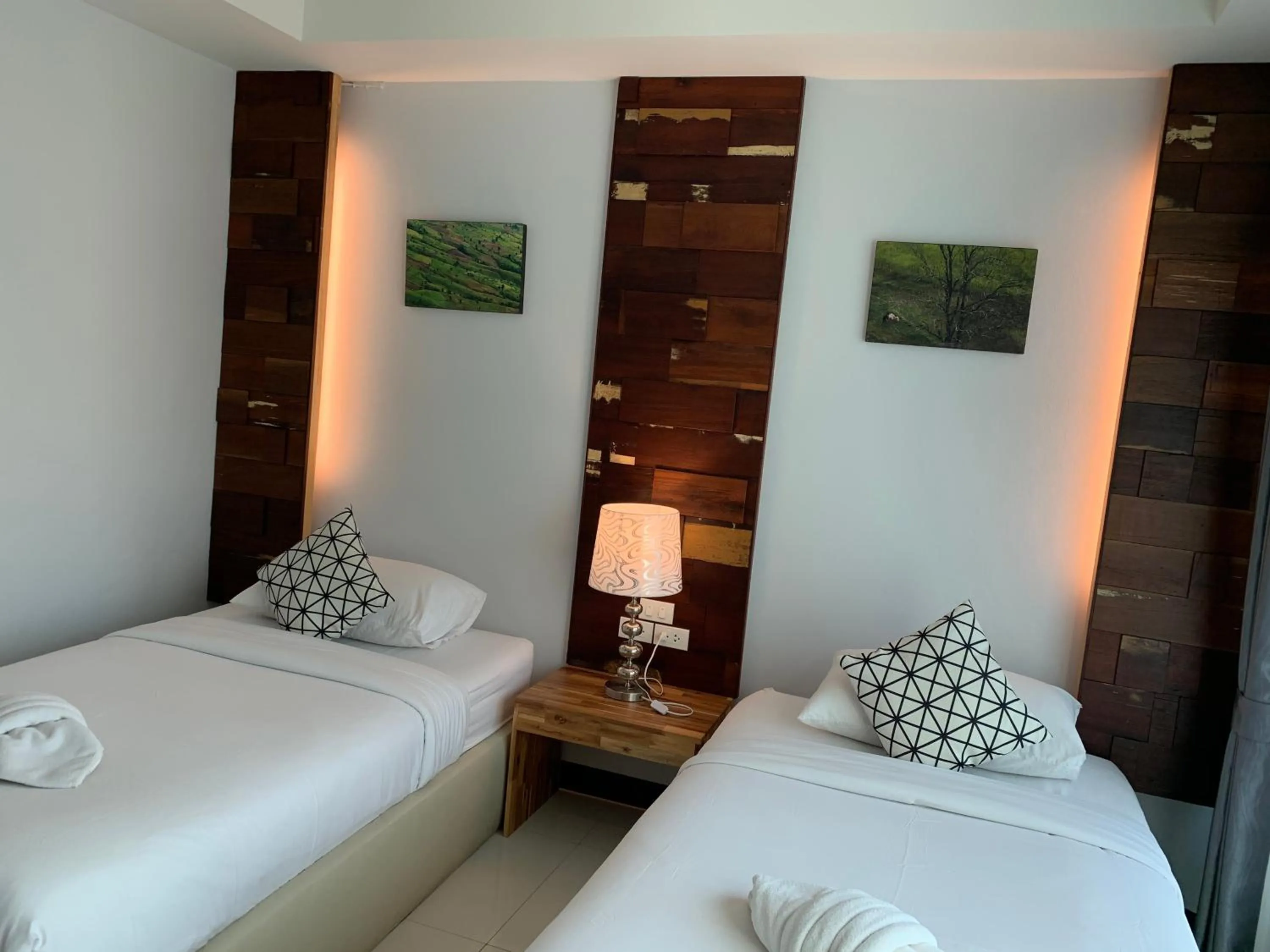 Bed in Nan Panwa Hotel