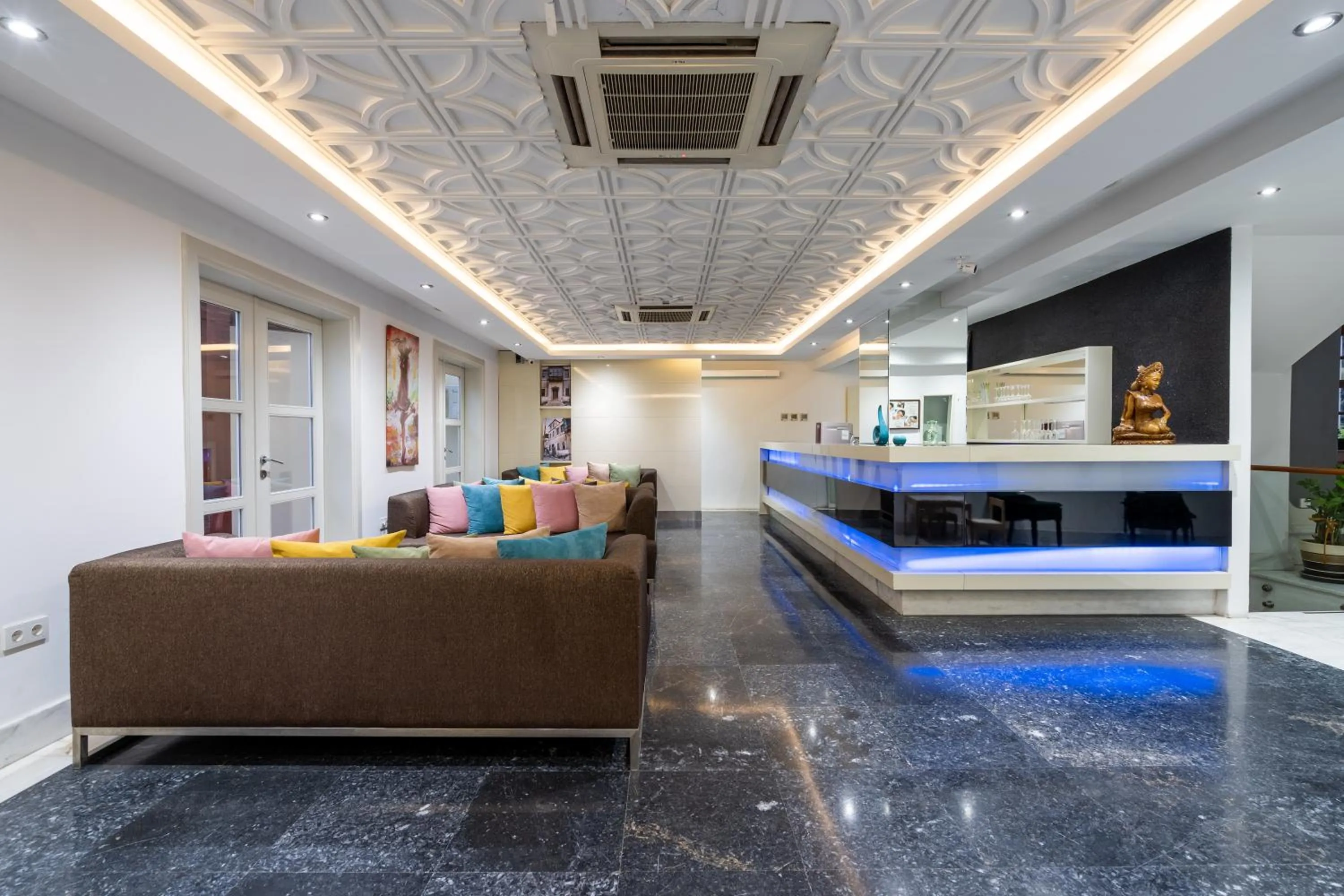 Lobby or reception in Puding Hotel