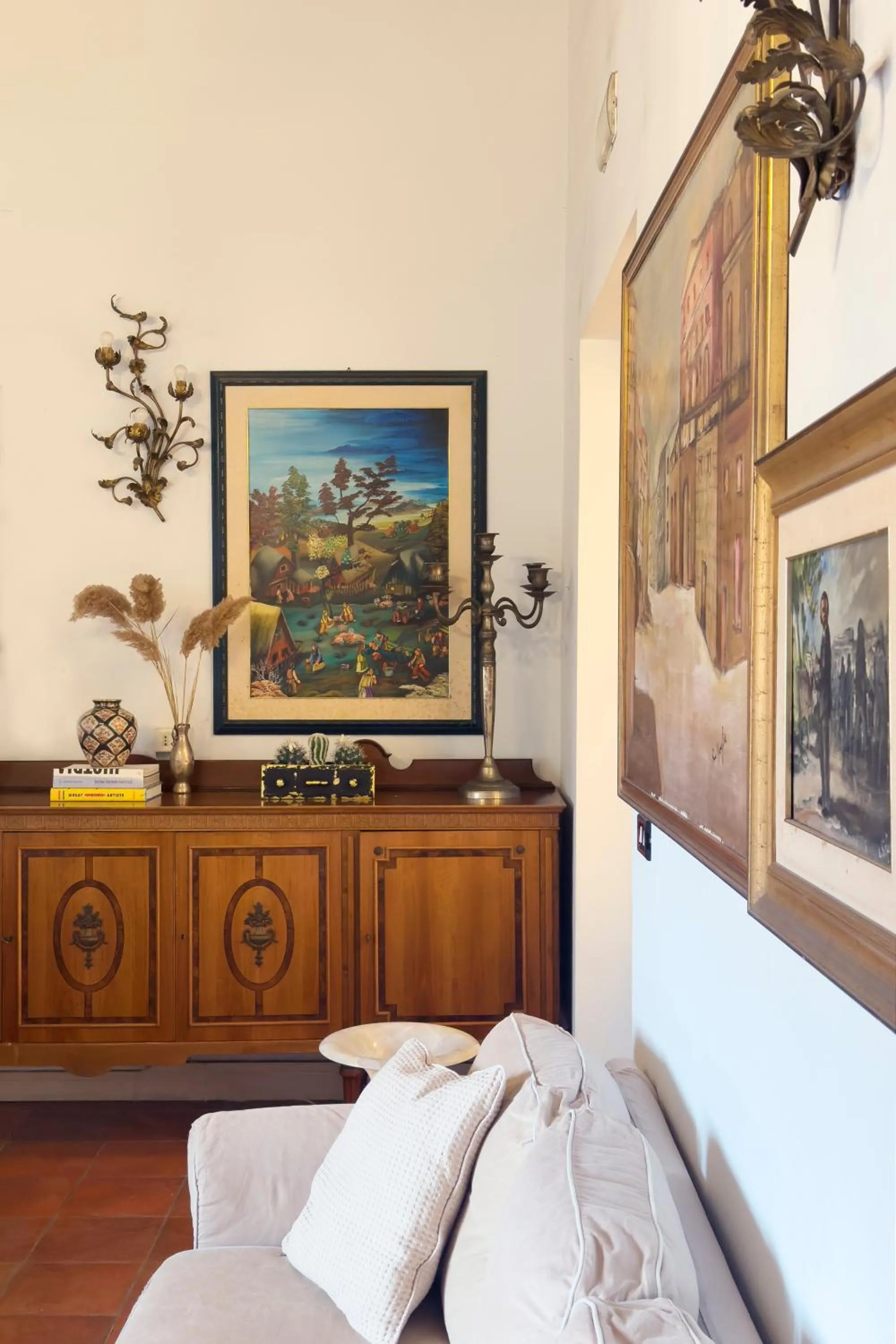 Living room in Antica Dimora Caruso