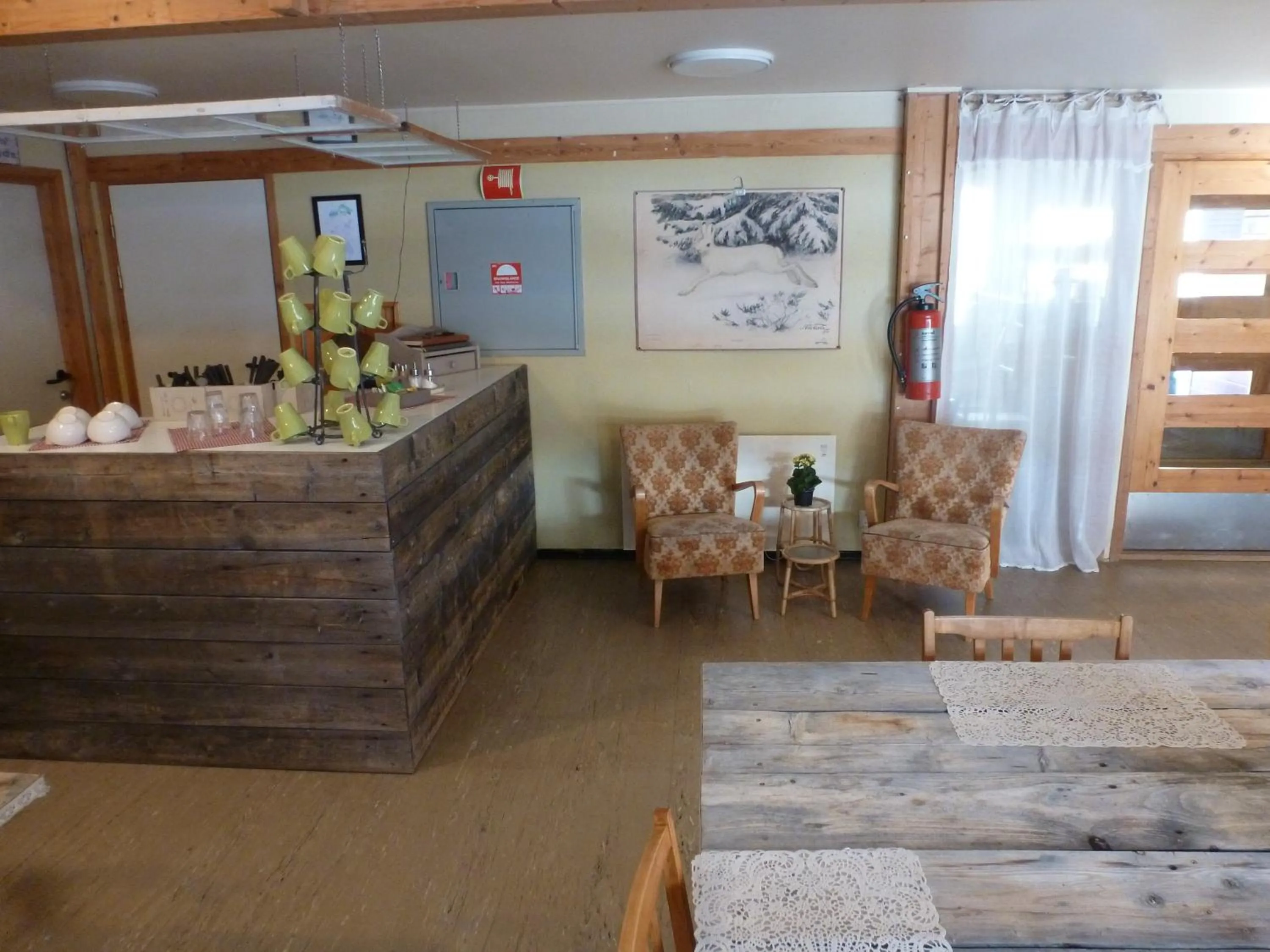 Dining area in Gjesteheim Havdal