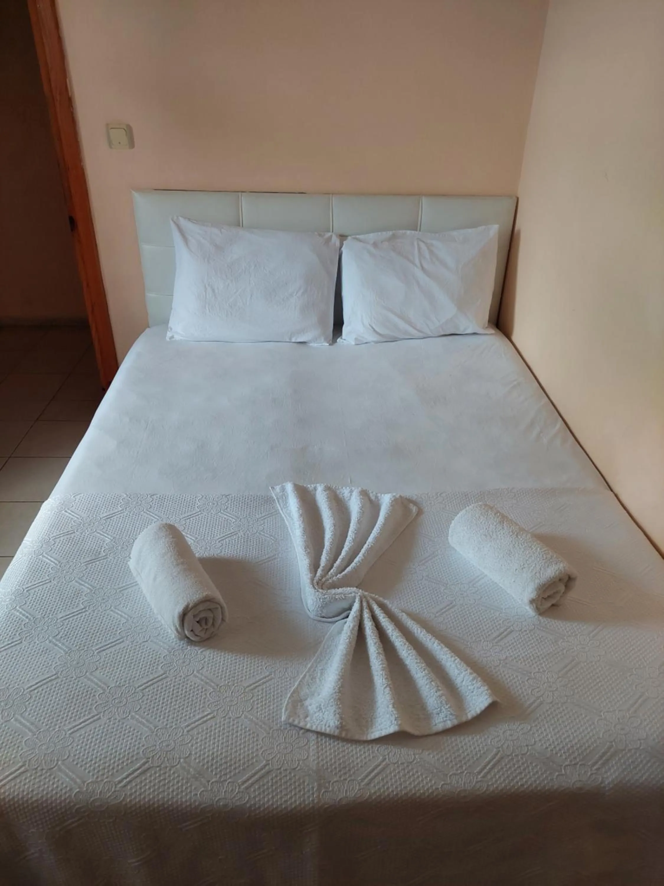 Bed in ÖZNUR APART OTEL
