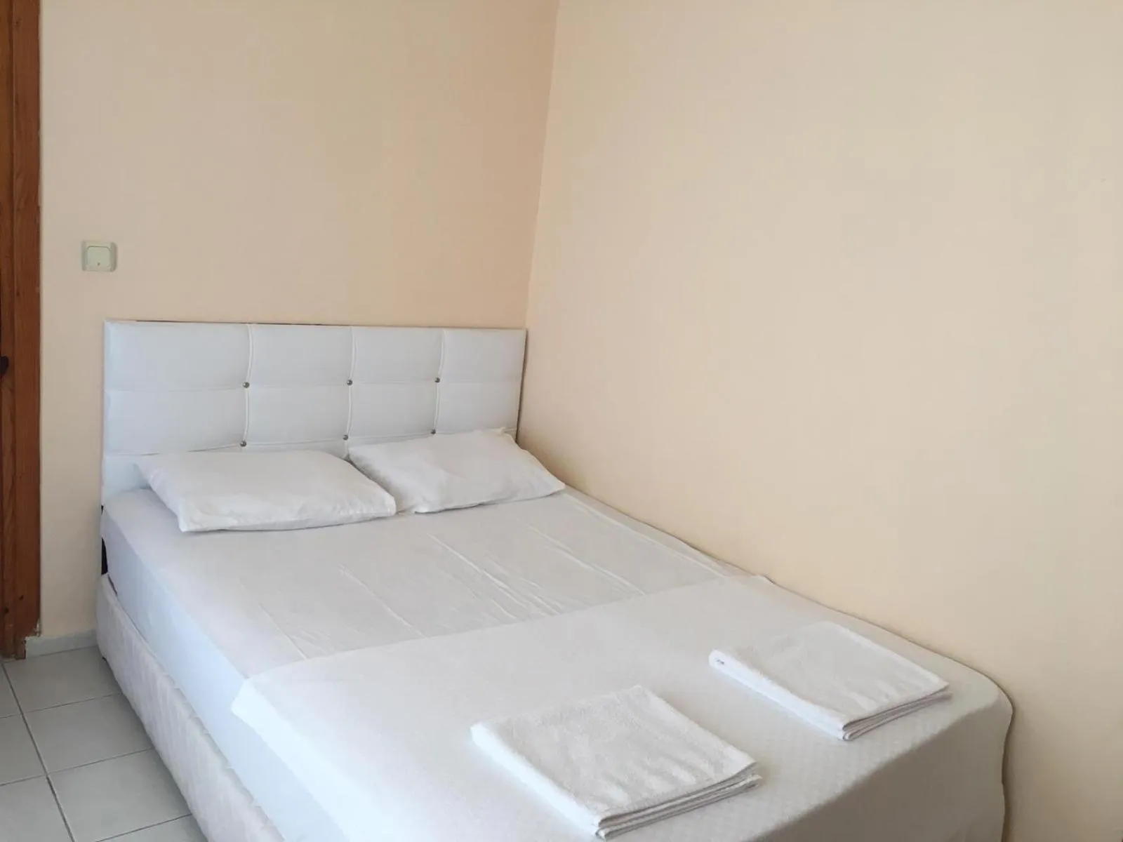 Bed in ÖZNUR APART OTEL