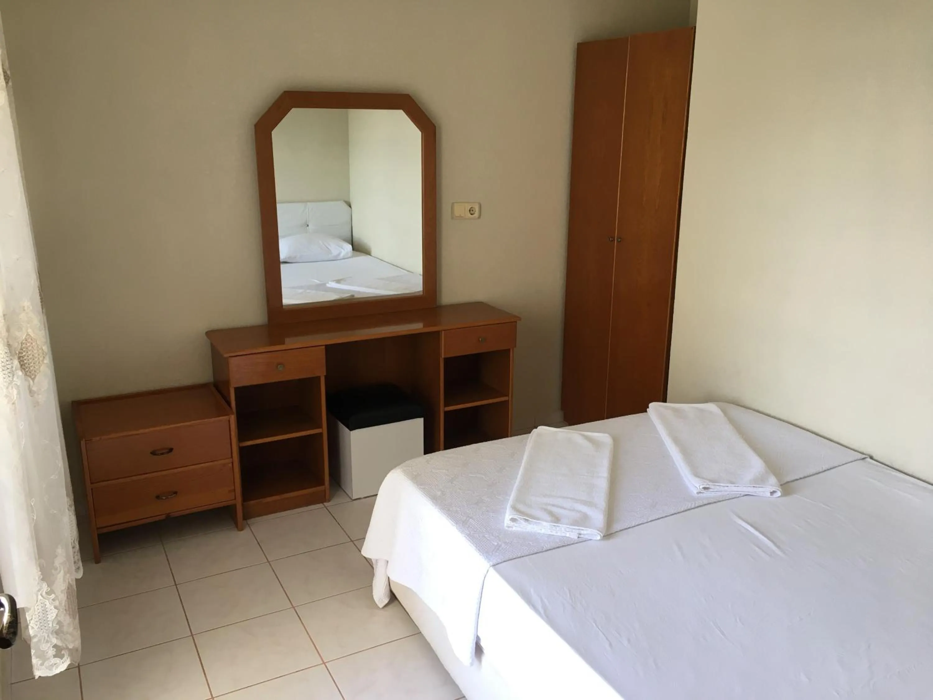 Bed in ÖZNUR APART OTEL