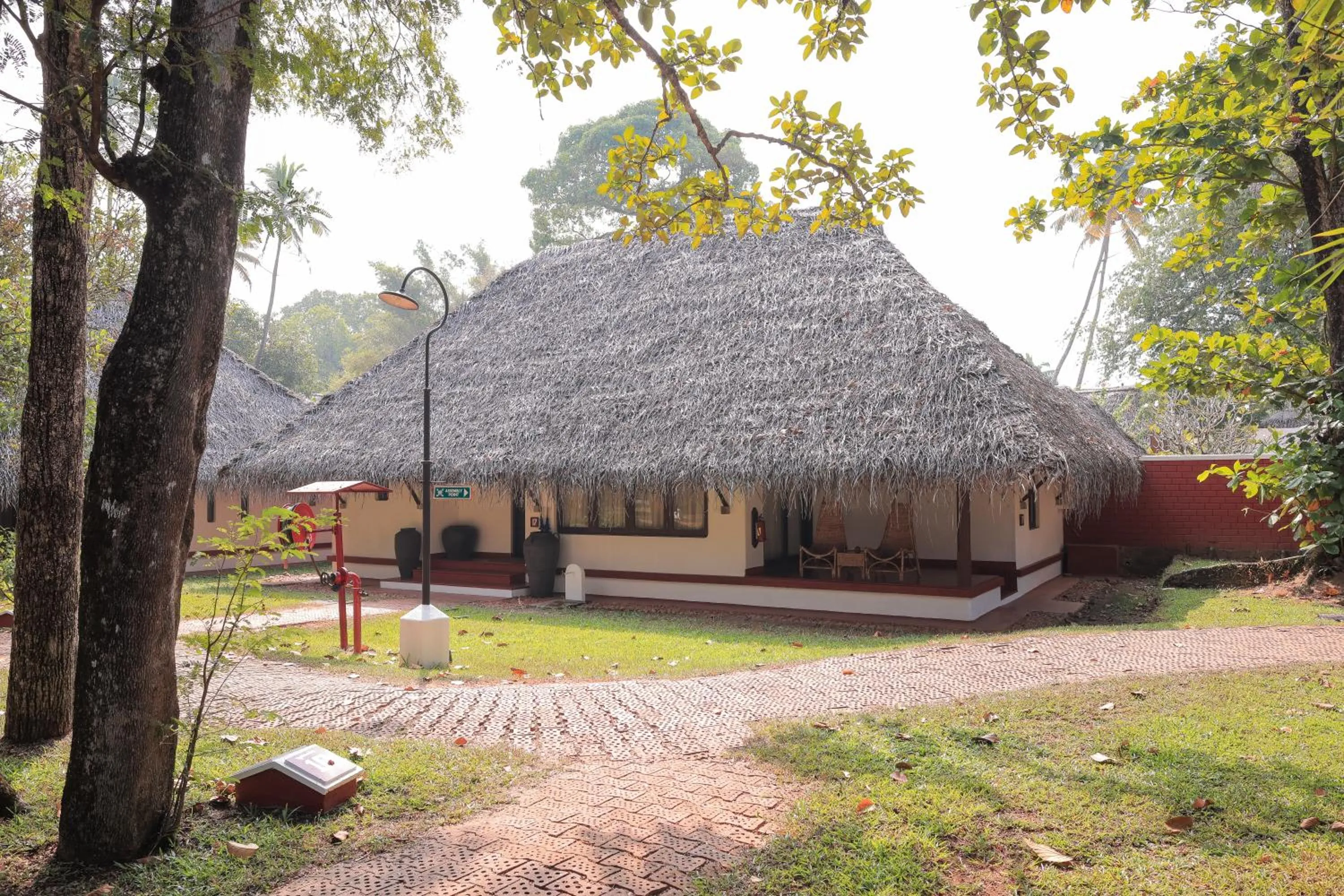 Property building in Marari Beach Resort Alleppey - A CGH Earth Experience