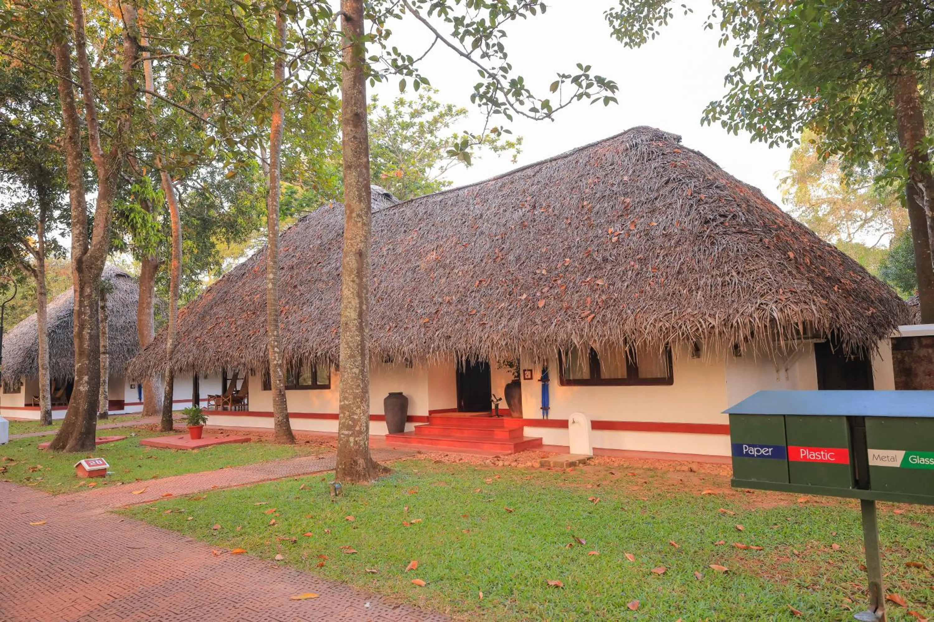 Property building in Marari Beach Resort Alleppey - A CGH Earth Experience