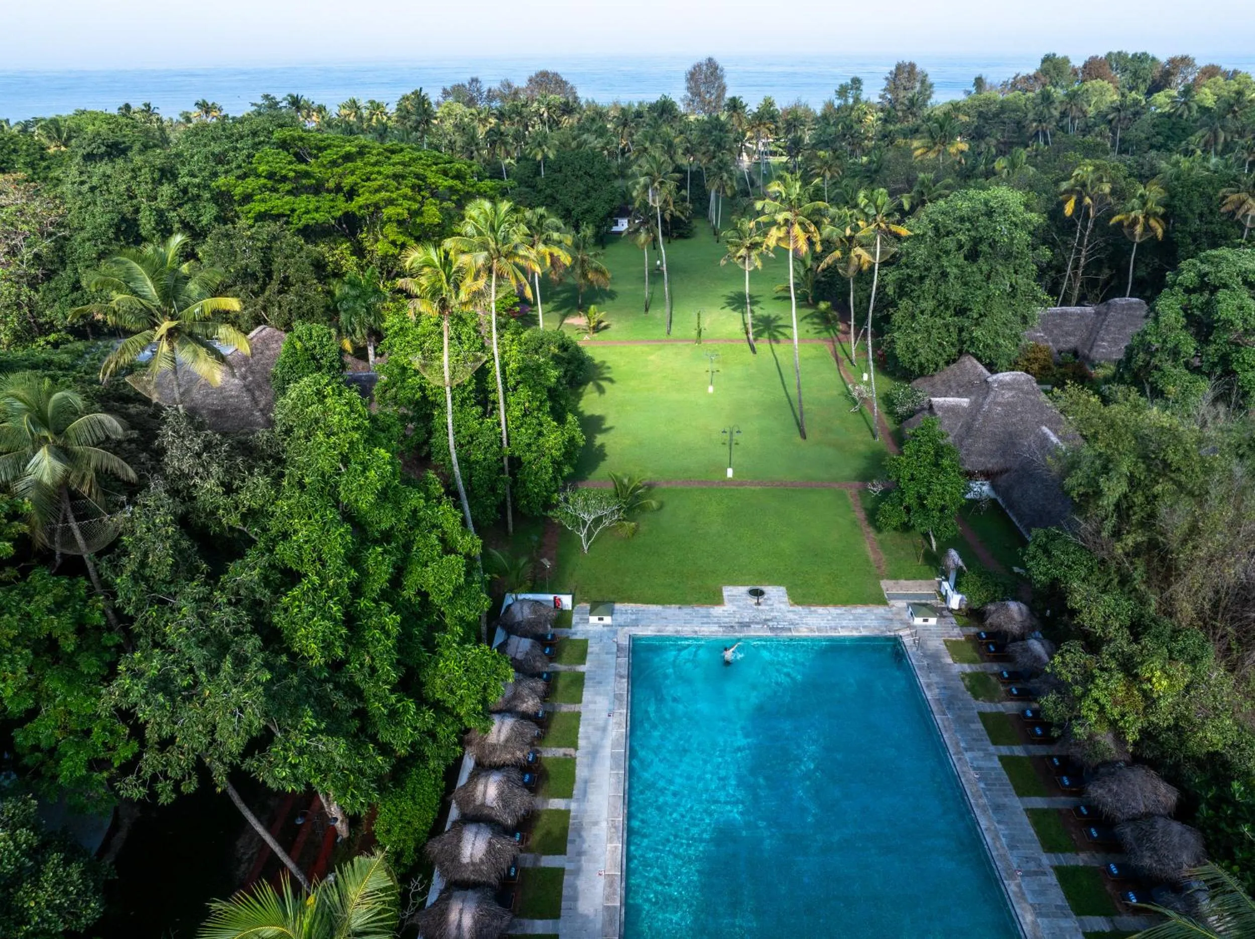 Natural landscape in Marari Beach Resort Alleppey - A CGH Earth Experience