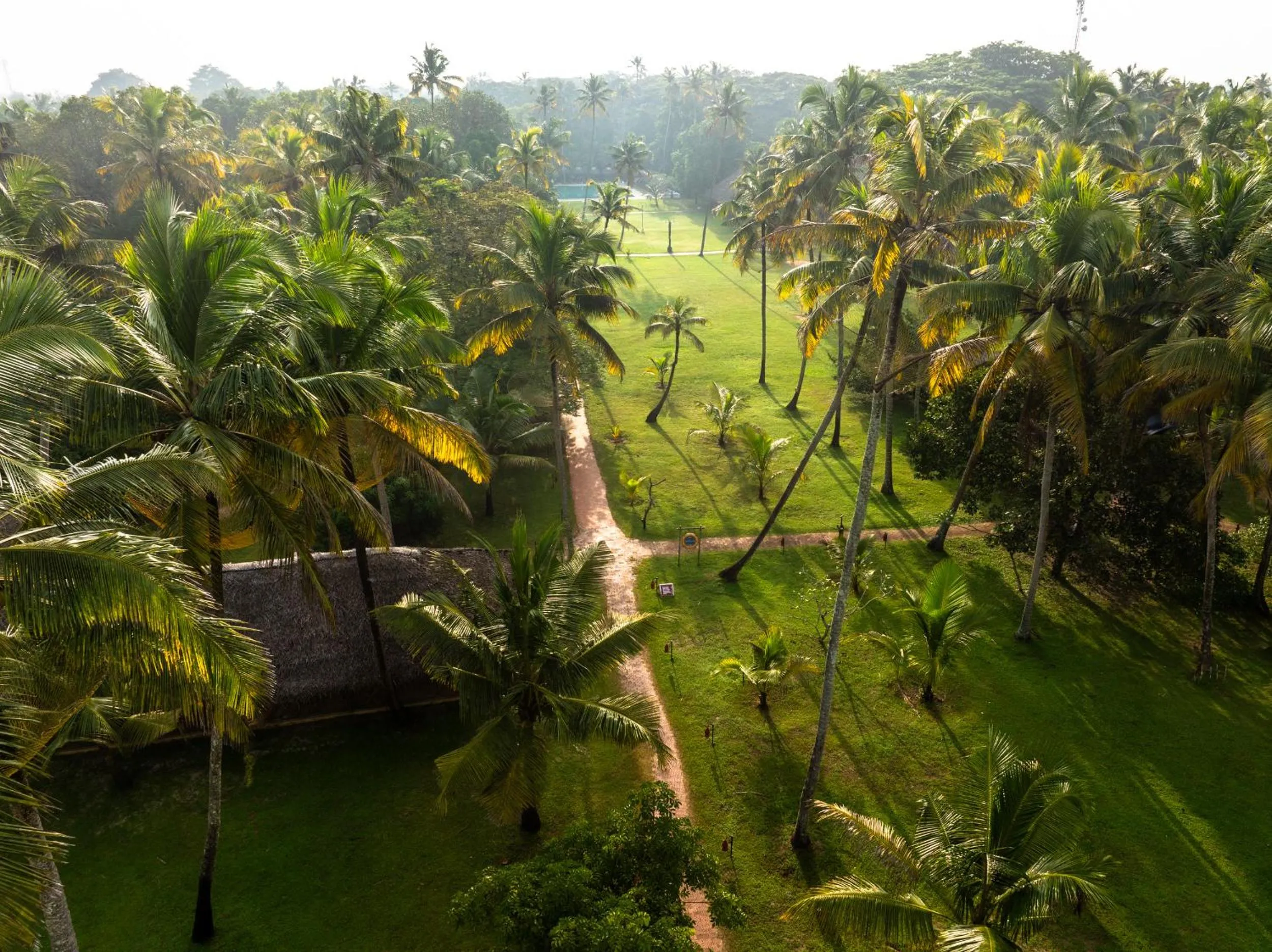 Natural landscape in Marari Beach Resort Alleppey - A CGH Earth Experience
