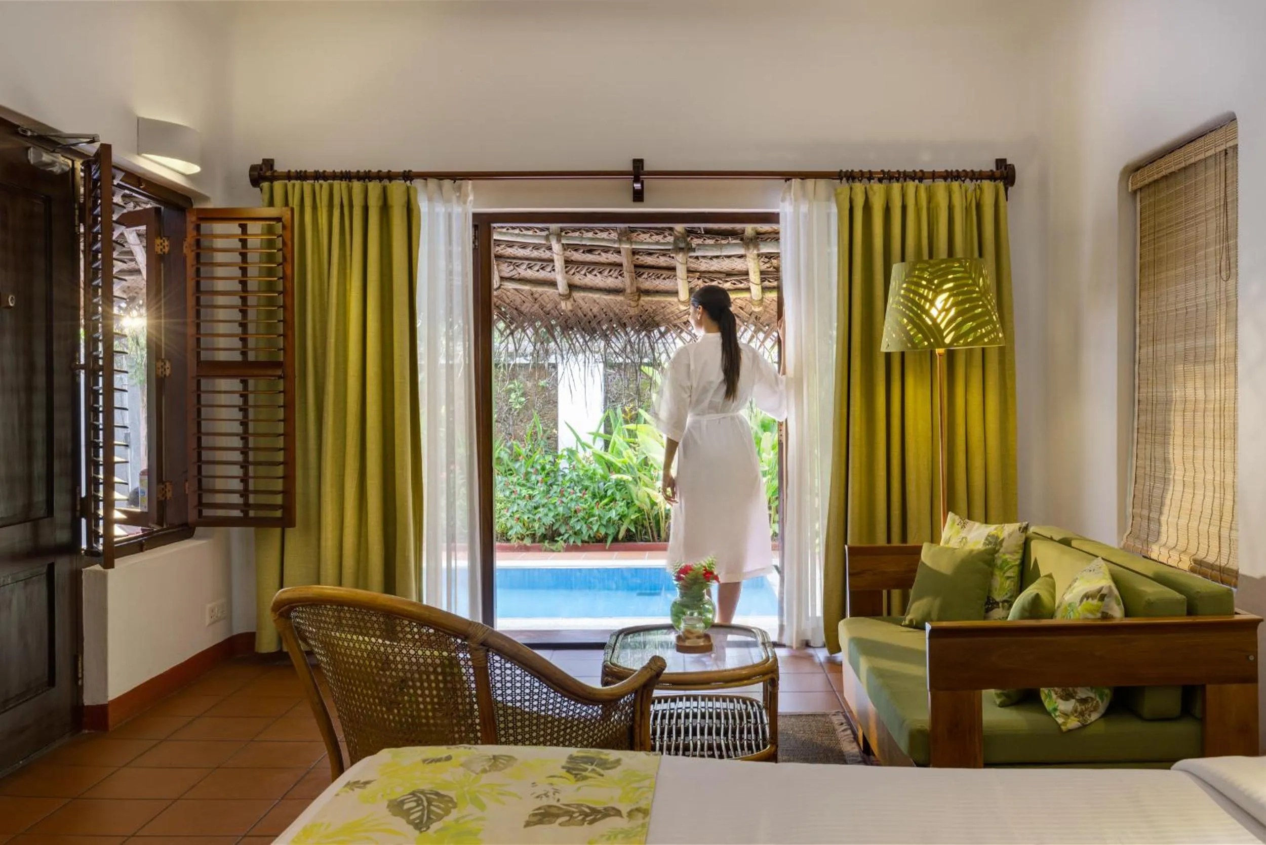 Photo of the whole room in Marari Beach Resort Alleppey - A CGH Earth Experience