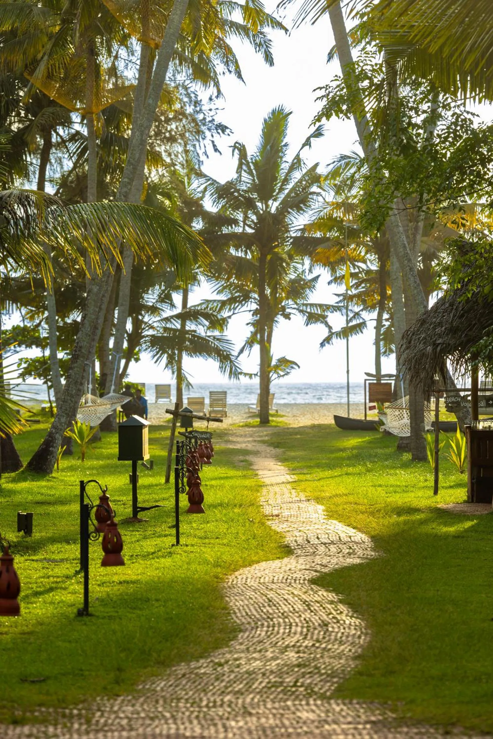 Natural landscape in Marari Beach Resort Alleppey - A CGH Earth Experience