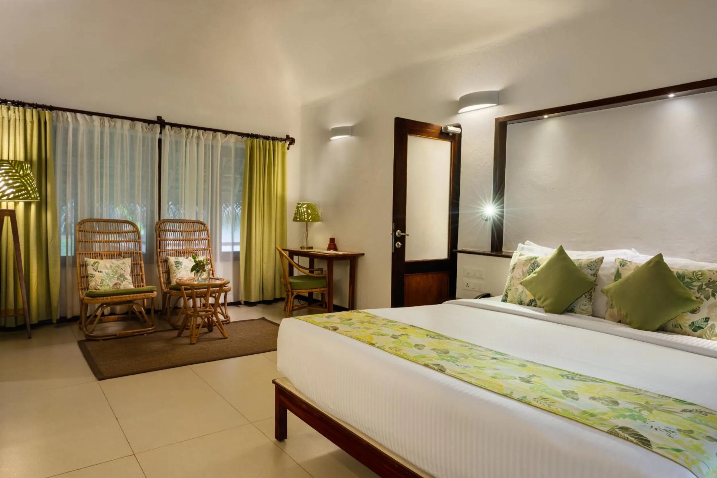 Photo of the whole room, Bed in Marari Beach Resort Alleppey - A CGH Earth Experience