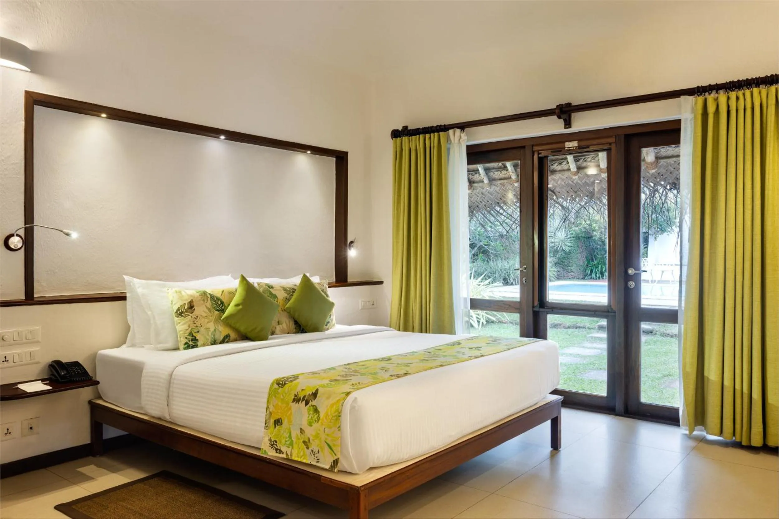 Photo of the whole room, Bed in Marari Beach Resort Alleppey - A CGH Earth Experience