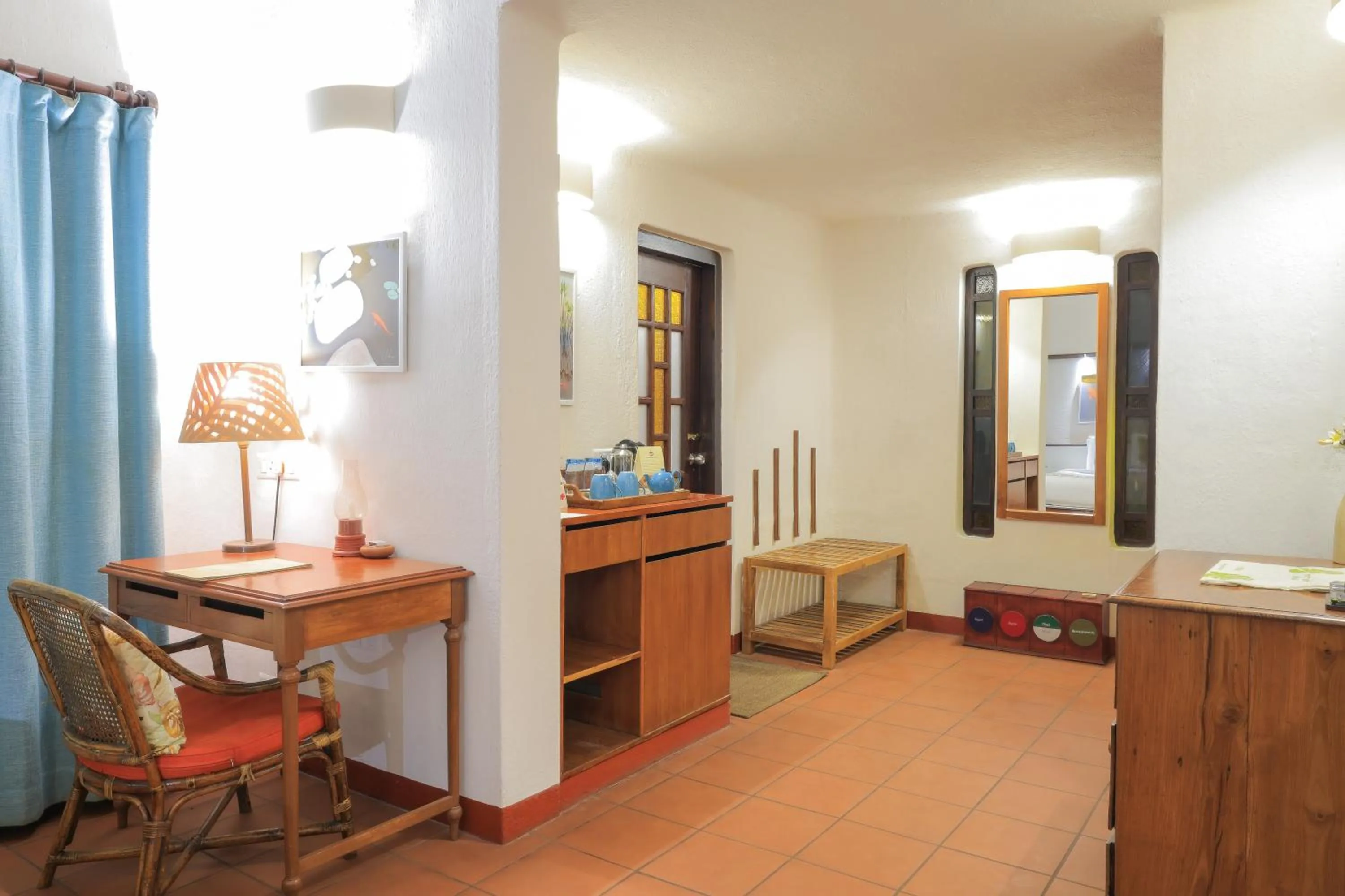 Seating area in Marari Beach Resort Alleppey - A CGH Earth Experience