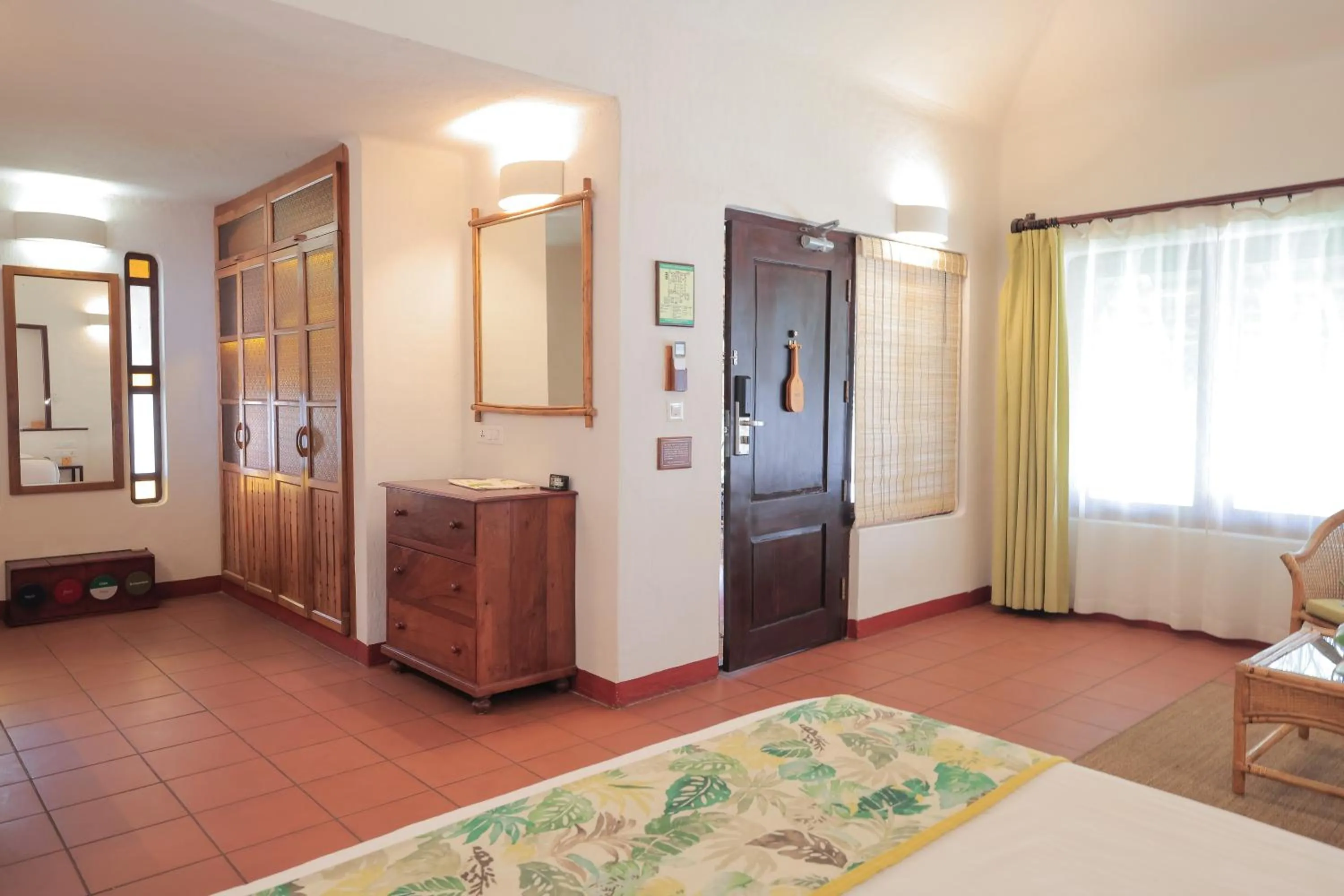 Bedroom, Bed in Marari Beach Resort Alleppey - A CGH Earth Experience