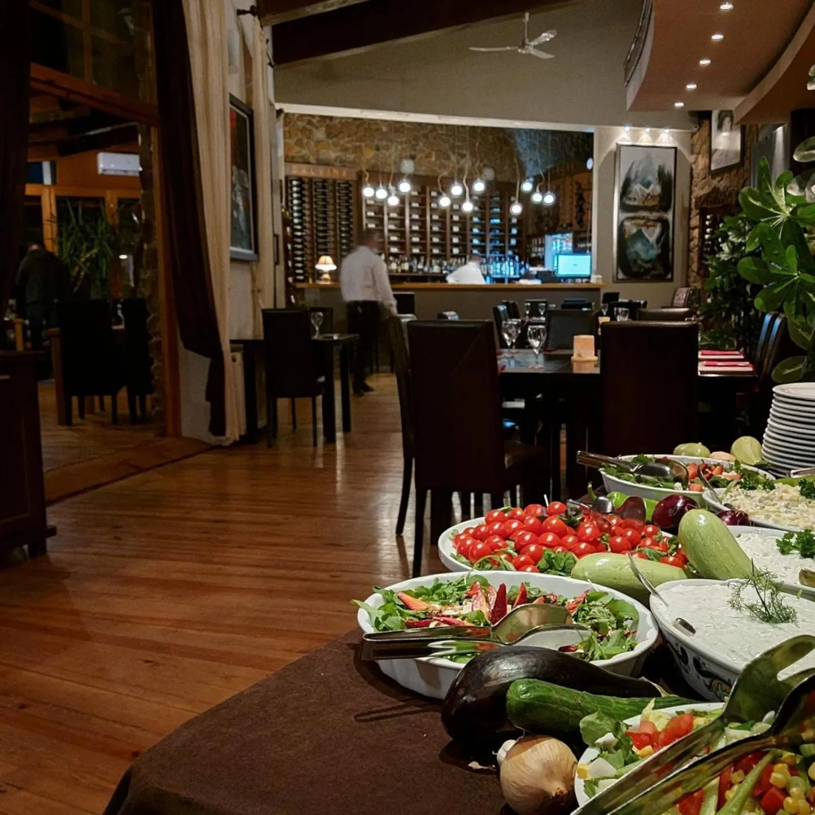 Restaurant/places to eat in Aurora Resort & Spa