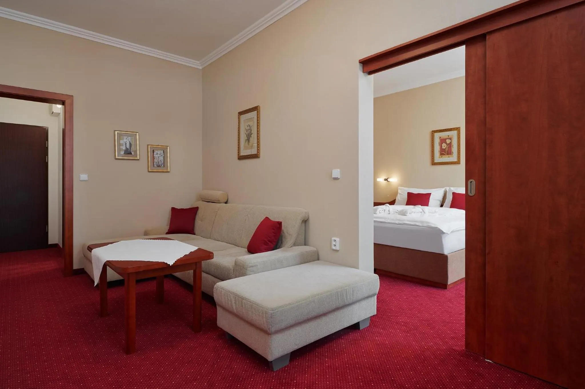 Photo of the whole room, Bed in Wellness Hotel Lužan