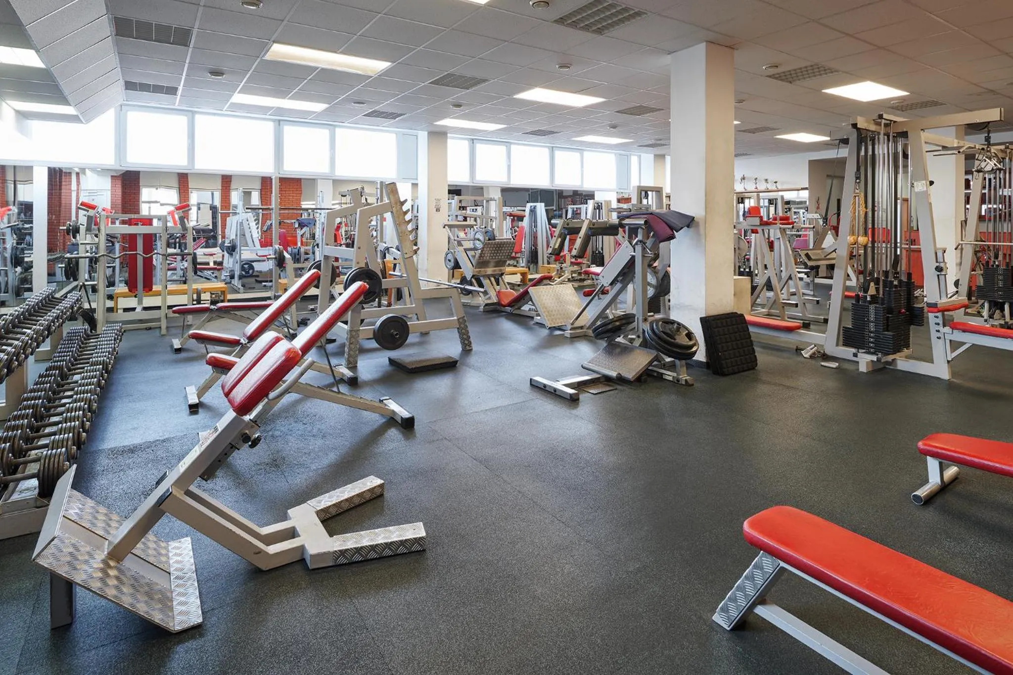 Fitness centre/facilities in Wellness Hotel Lužan