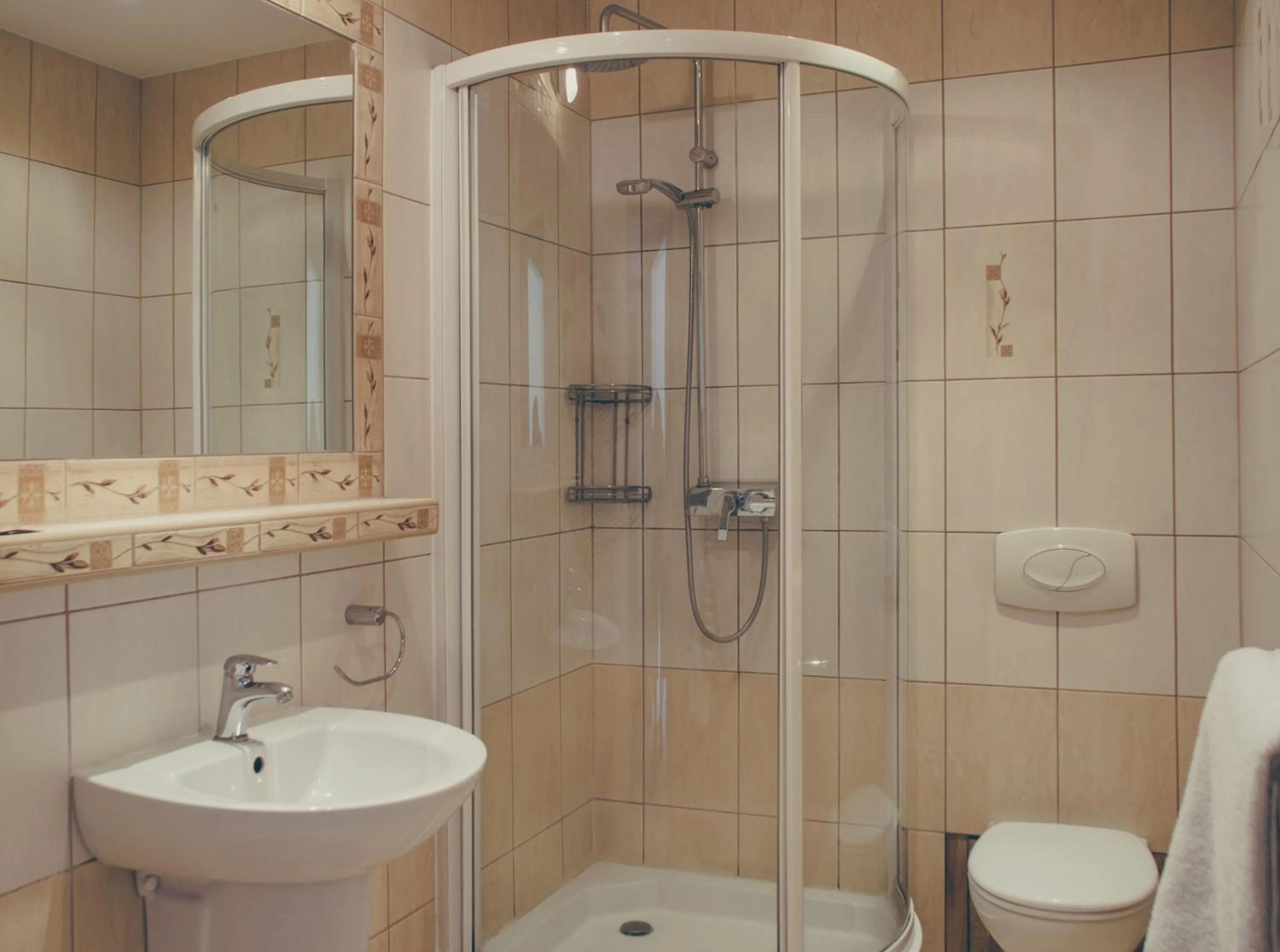 Bathroom in Hotel Dwa Księżyce