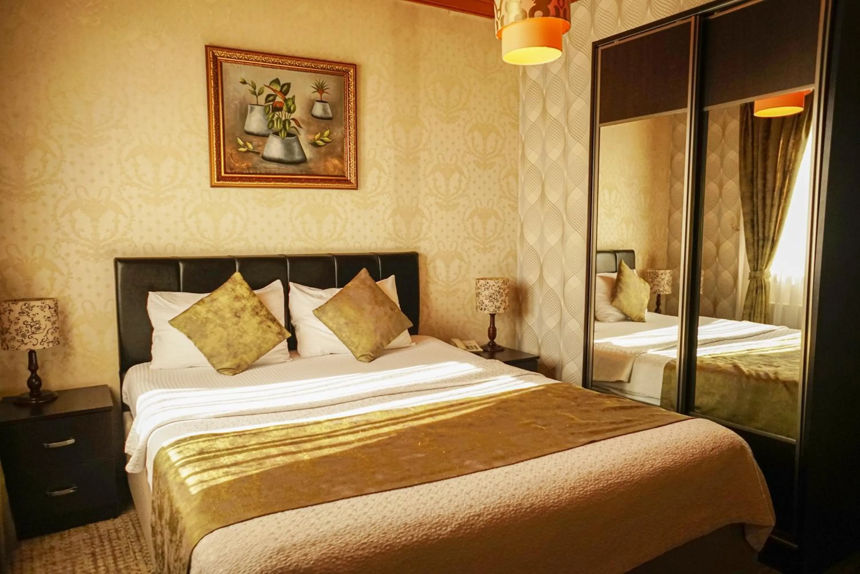 Bed in Eskibağ Butik Hotel