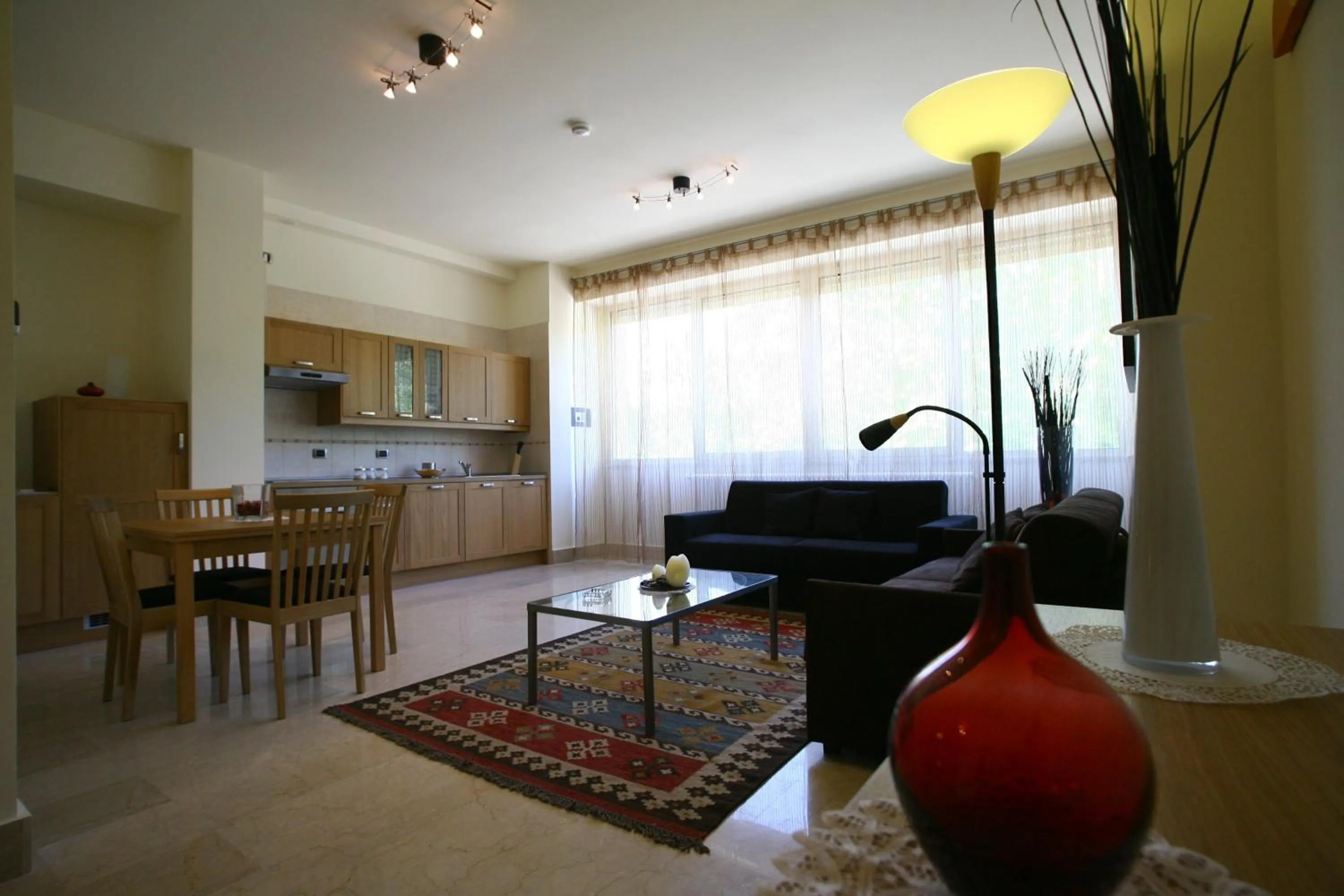 Living room in Lux Appartamenti