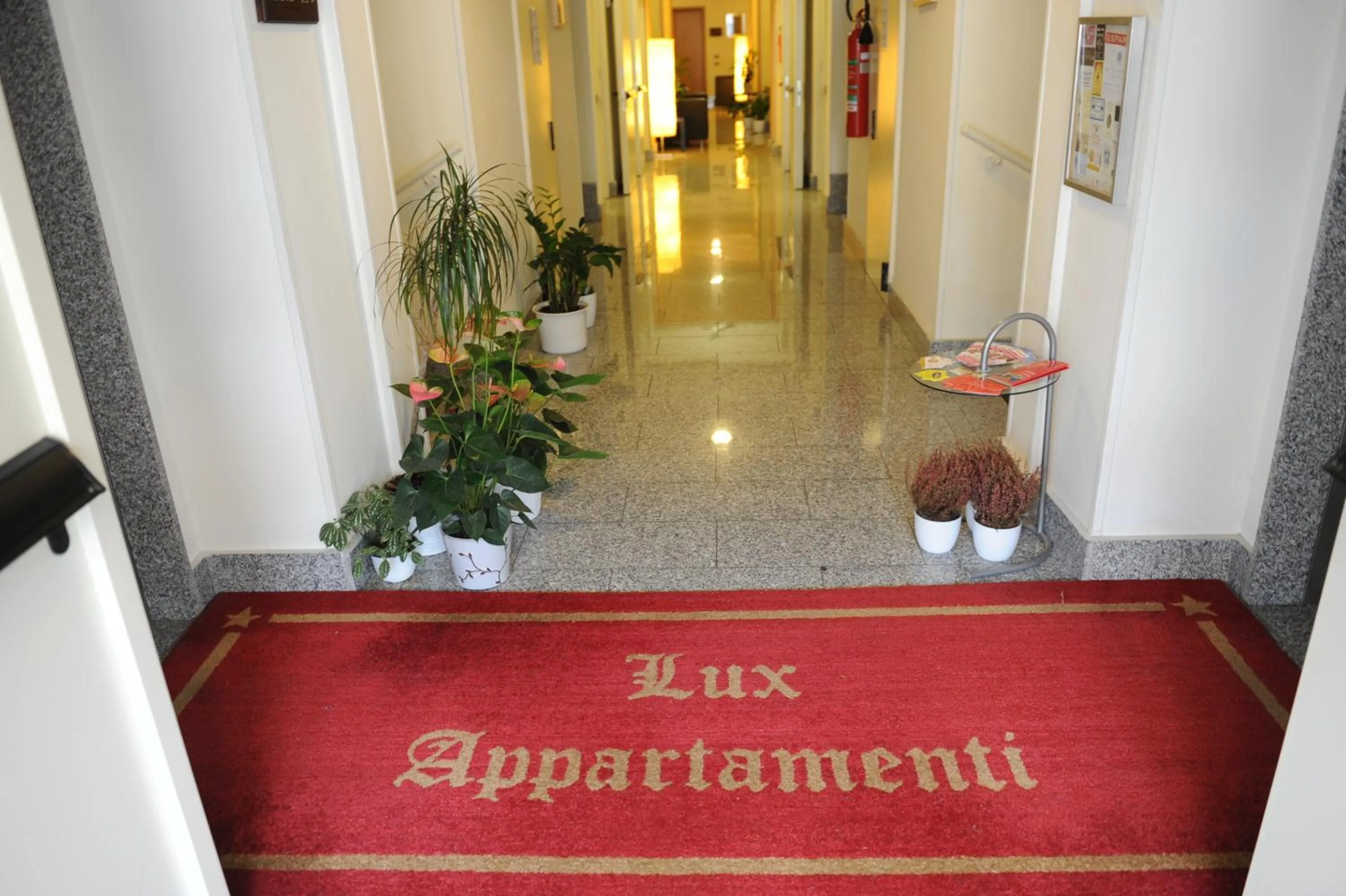 Lobby or reception in Lux Appartamenti