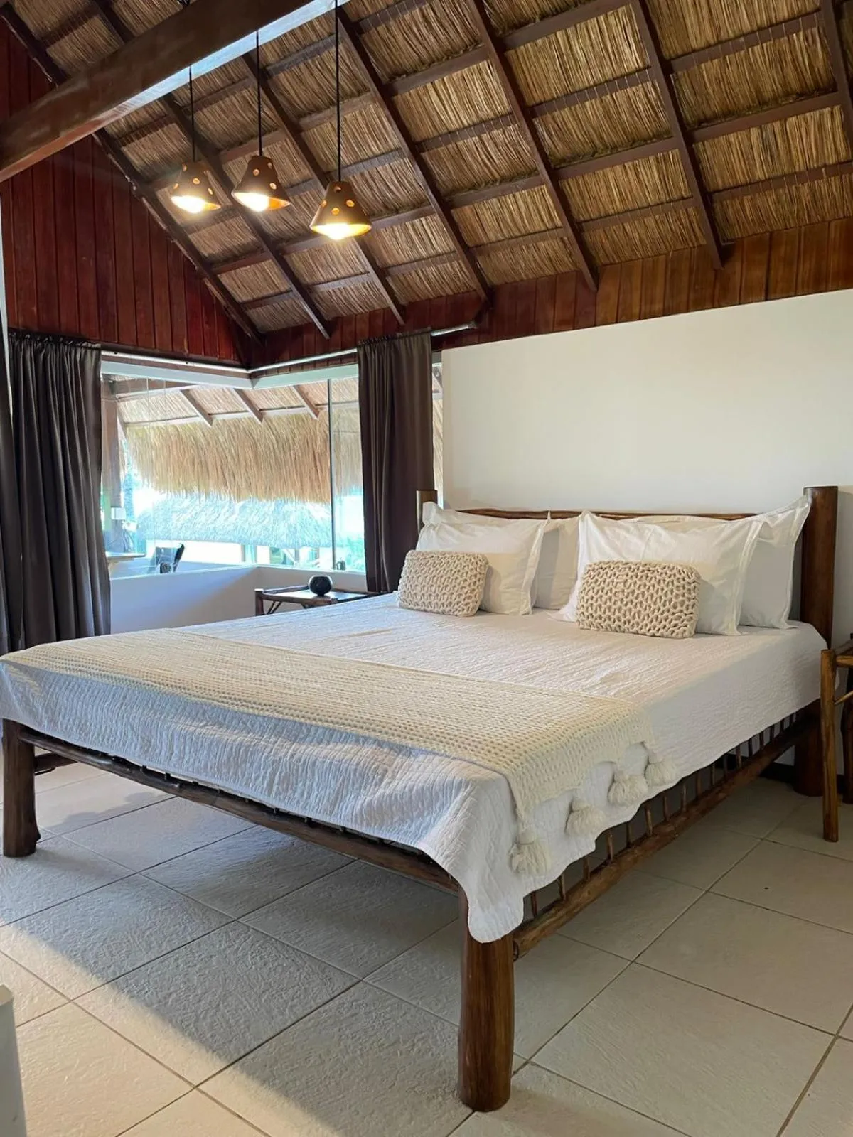 Bed in Pousada Duna Paraiso Maceió