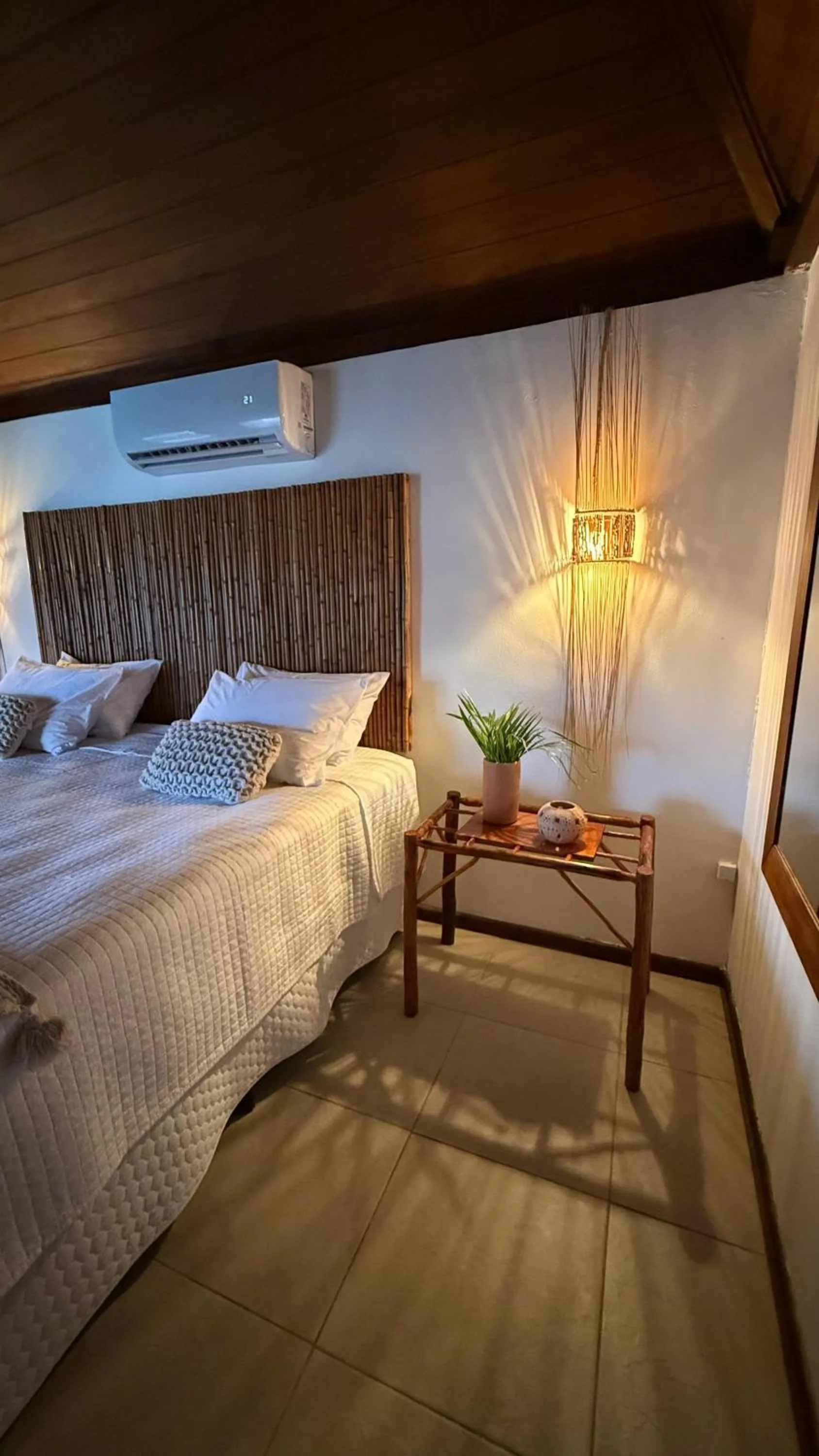 Bed in Pousada Duna Paraiso Maceió